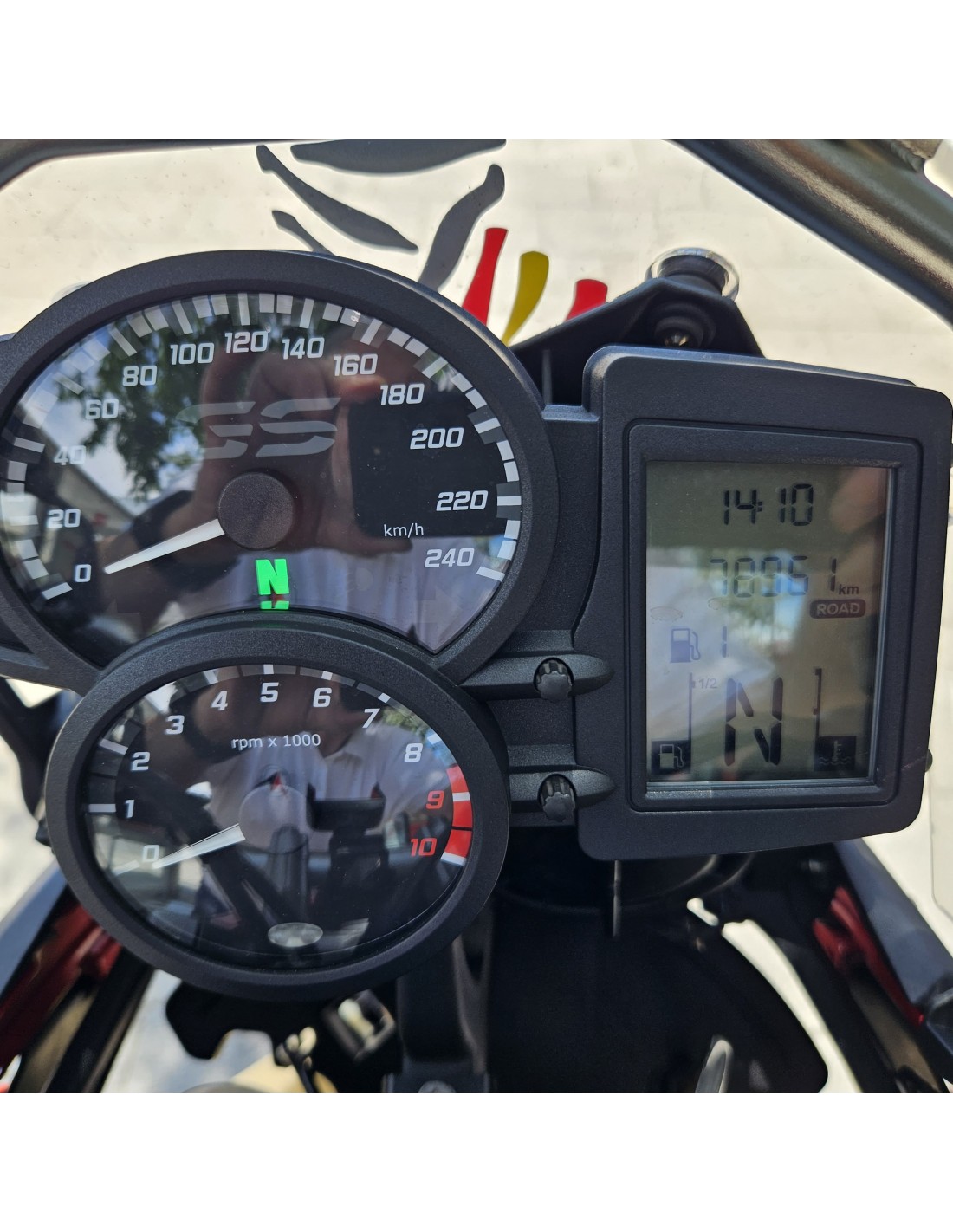 BMW F 800 GS AÑO ENERO 2016 CON 78.961 KM.