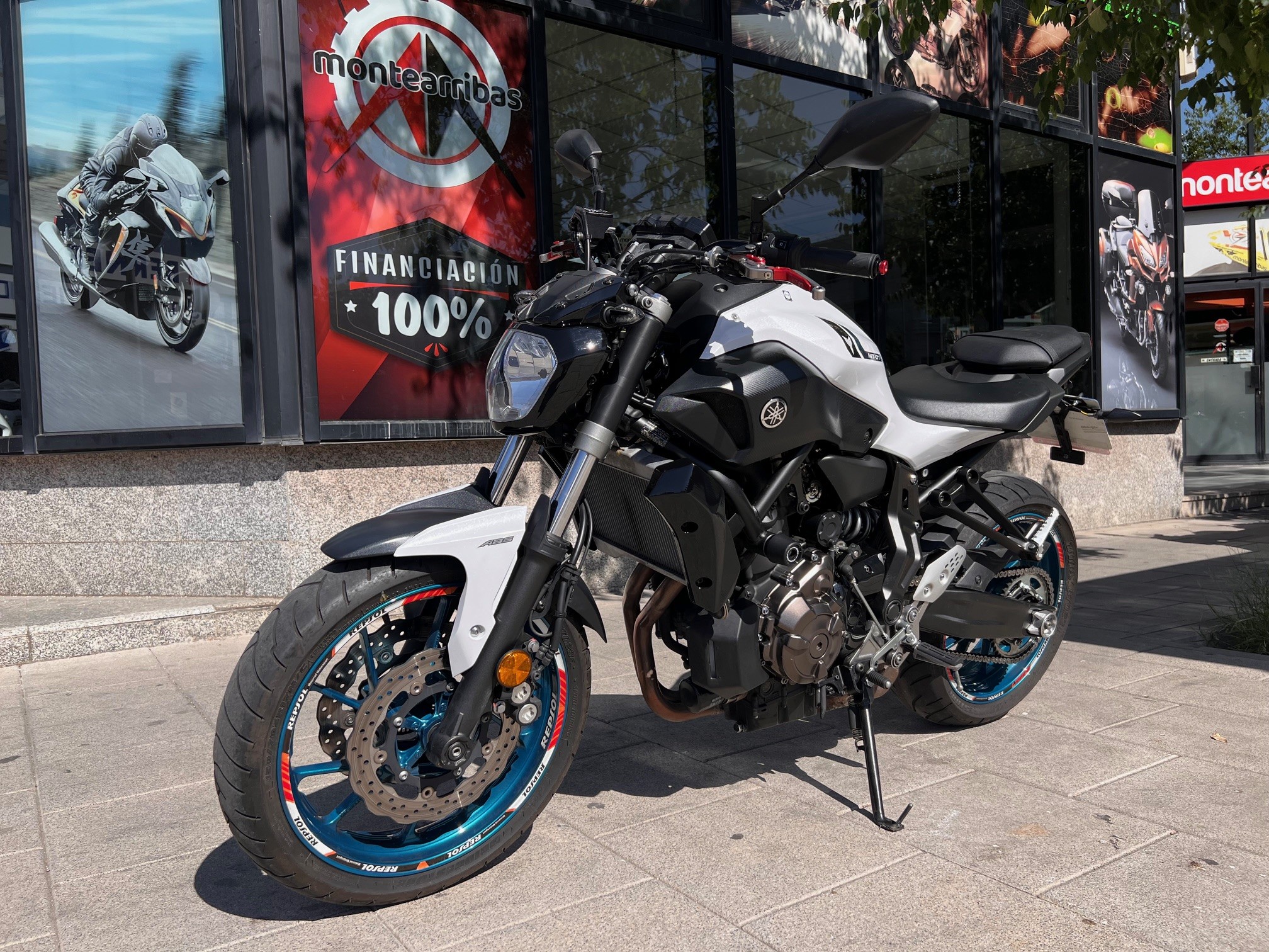 YAMAHA MT-07 AÑO 2018 CON 23.322 KM.