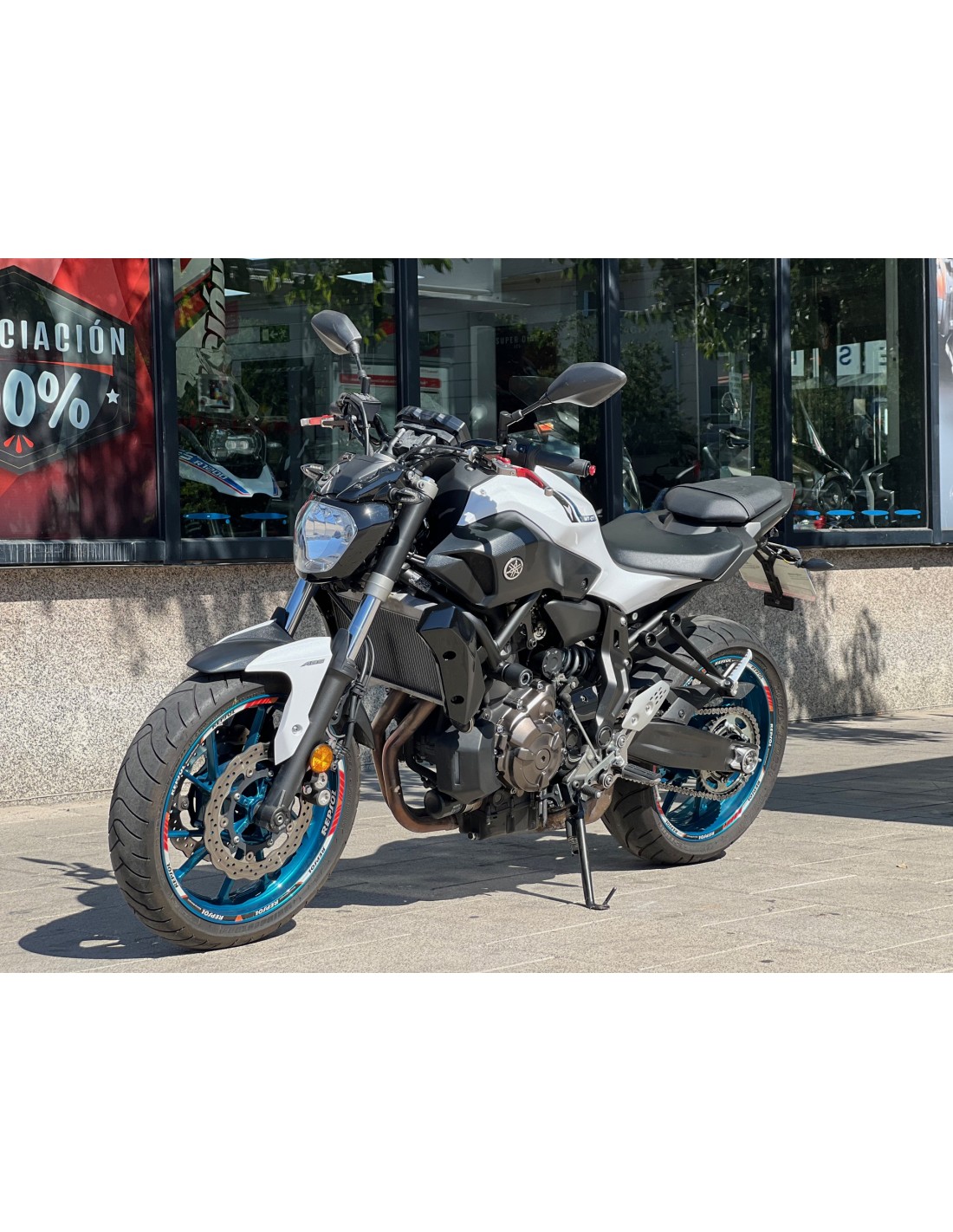 YAMAHA MT-07 AÑO 2018 CON 23.322 KM.