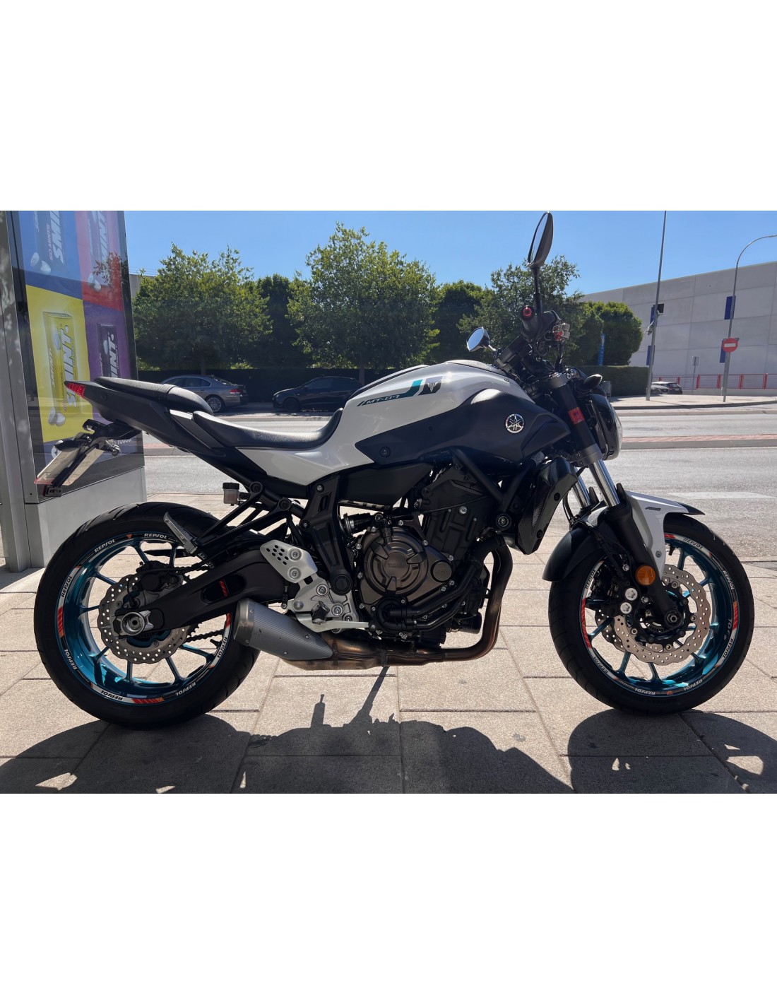 YAMAHA MT-07 AÑO 2018 CON 23.322 KM.