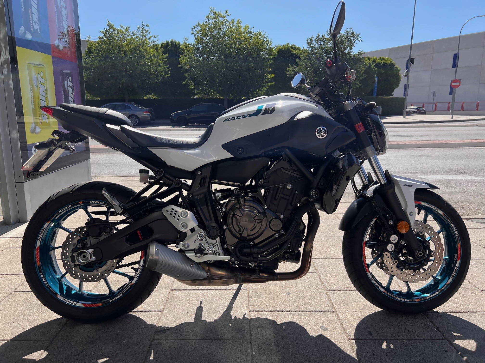 YAMAHA MT-07 AÑO 2018 CON 23.322 KM.