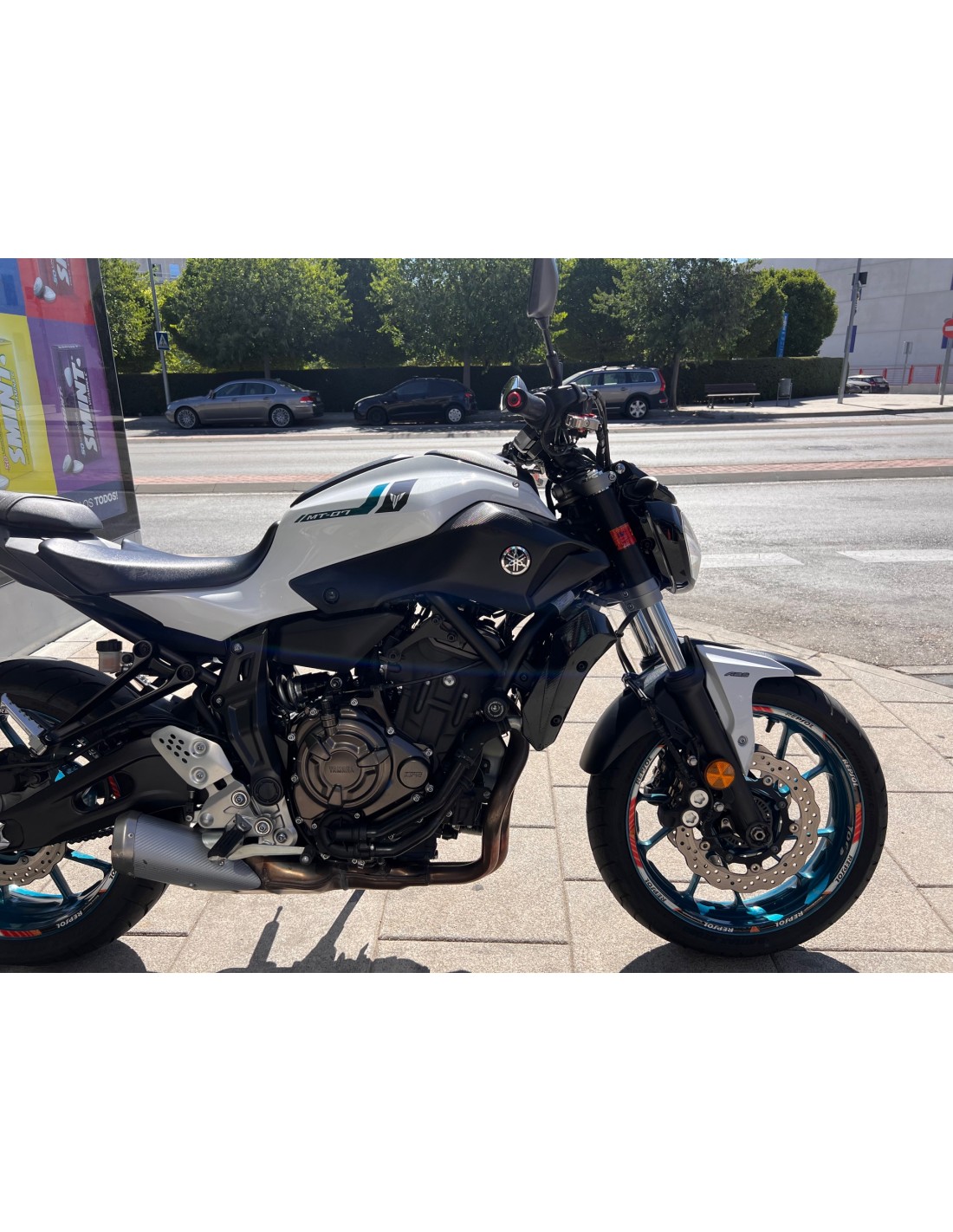 YAMAHA MT-07 AÑO 2018 CON 23.322 KM.