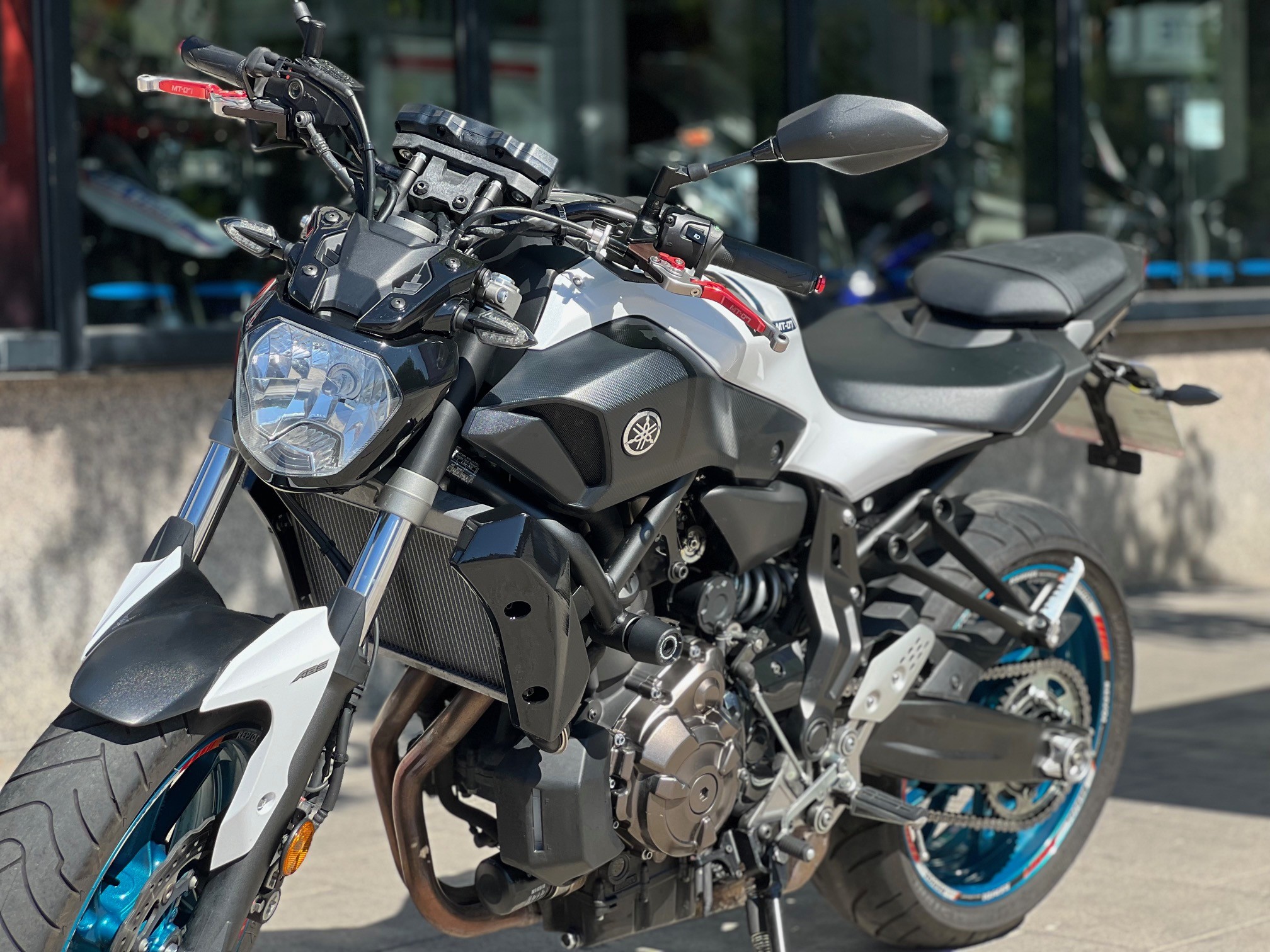 YAMAHA MT-07 AÑO 2018 CON 23.322 KM.