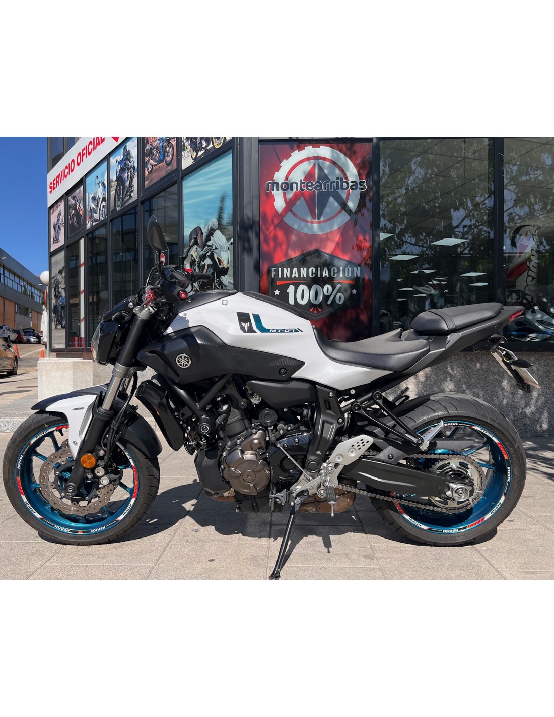 YAMAHA MT-07 AÑO 2018 CON 23.322 KM.