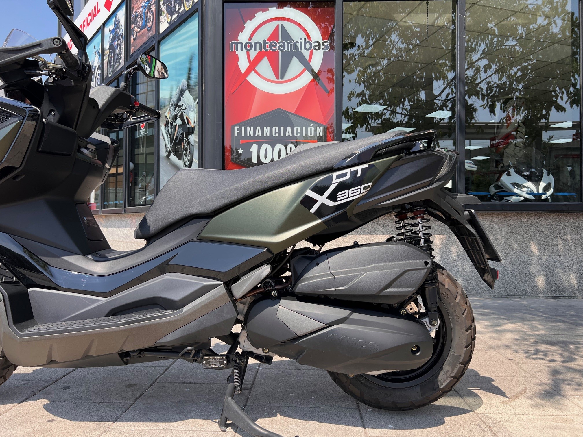 KYMCO DTX 350 AÑO 2022 CON 4.103 KM.