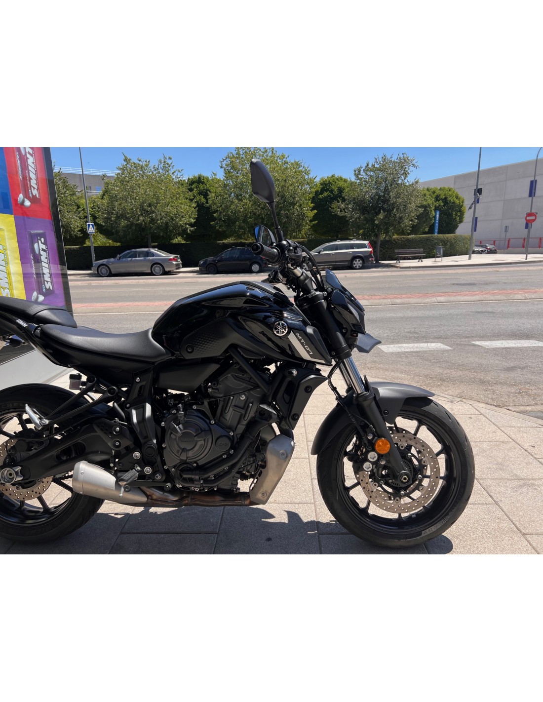 YAMAHA MT-07 A2 AÑO 2023 CON 2.930 KM.