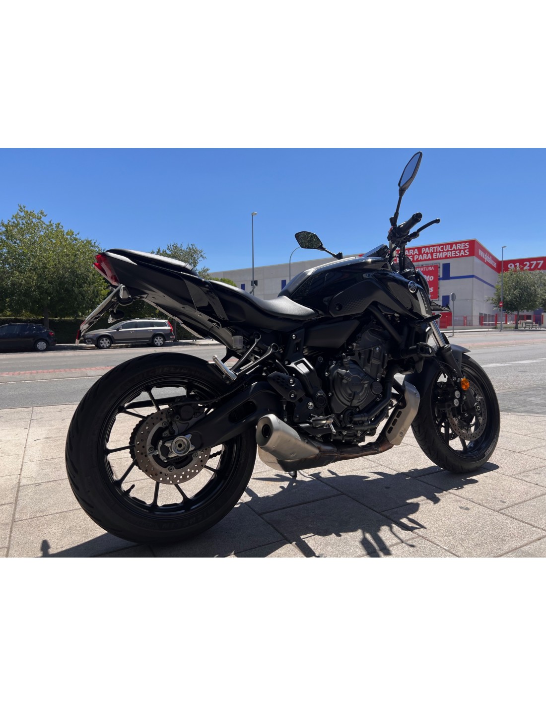 YAMAHA MT-07 A2 AÑO 2023 CON 2.930 KM.