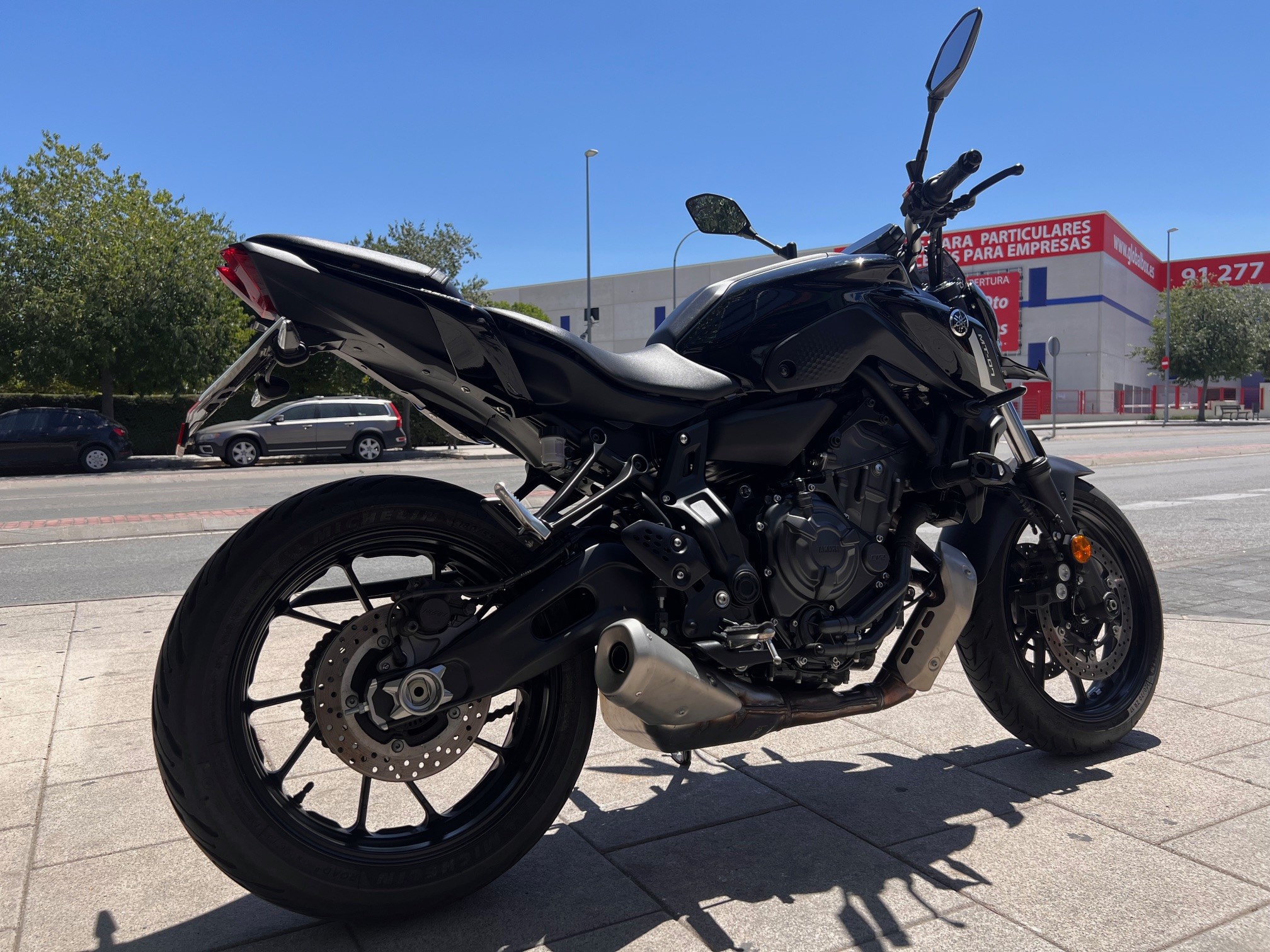 YAMAHA MT-07 A2 AÑO 2023 CON 2.930 KM.