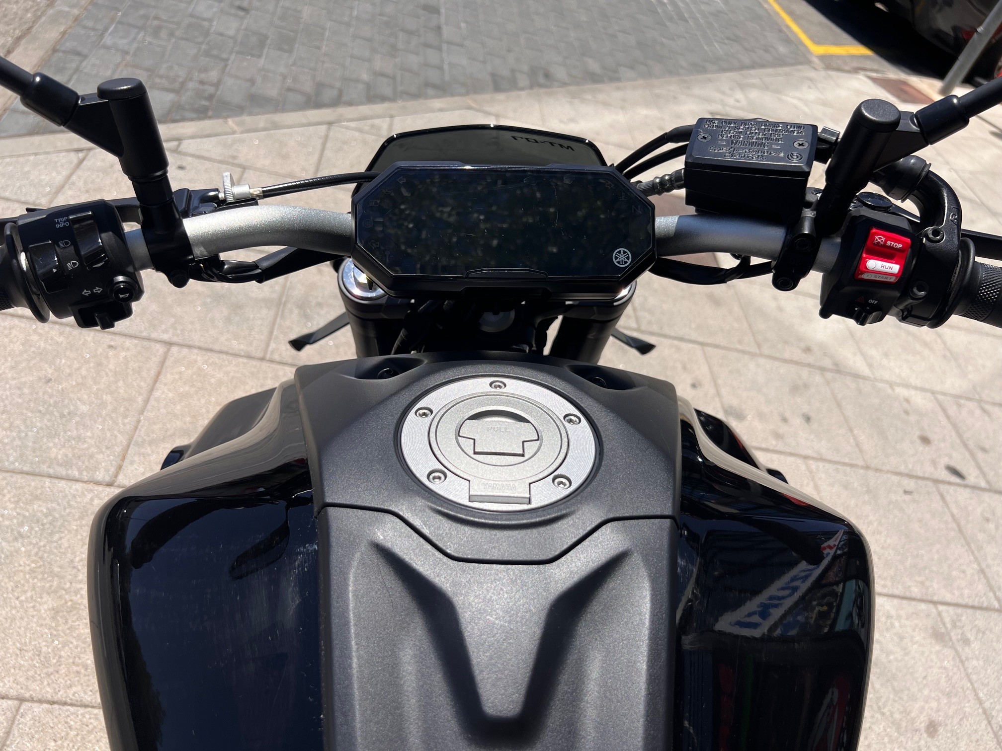 YAMAHA MT-07 A2 AÑO 2023 CON 2.930 KM.