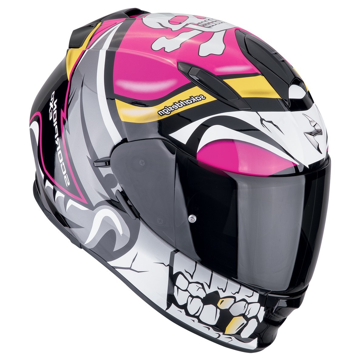 CASCO SCORPION EXO-491 PIRATE