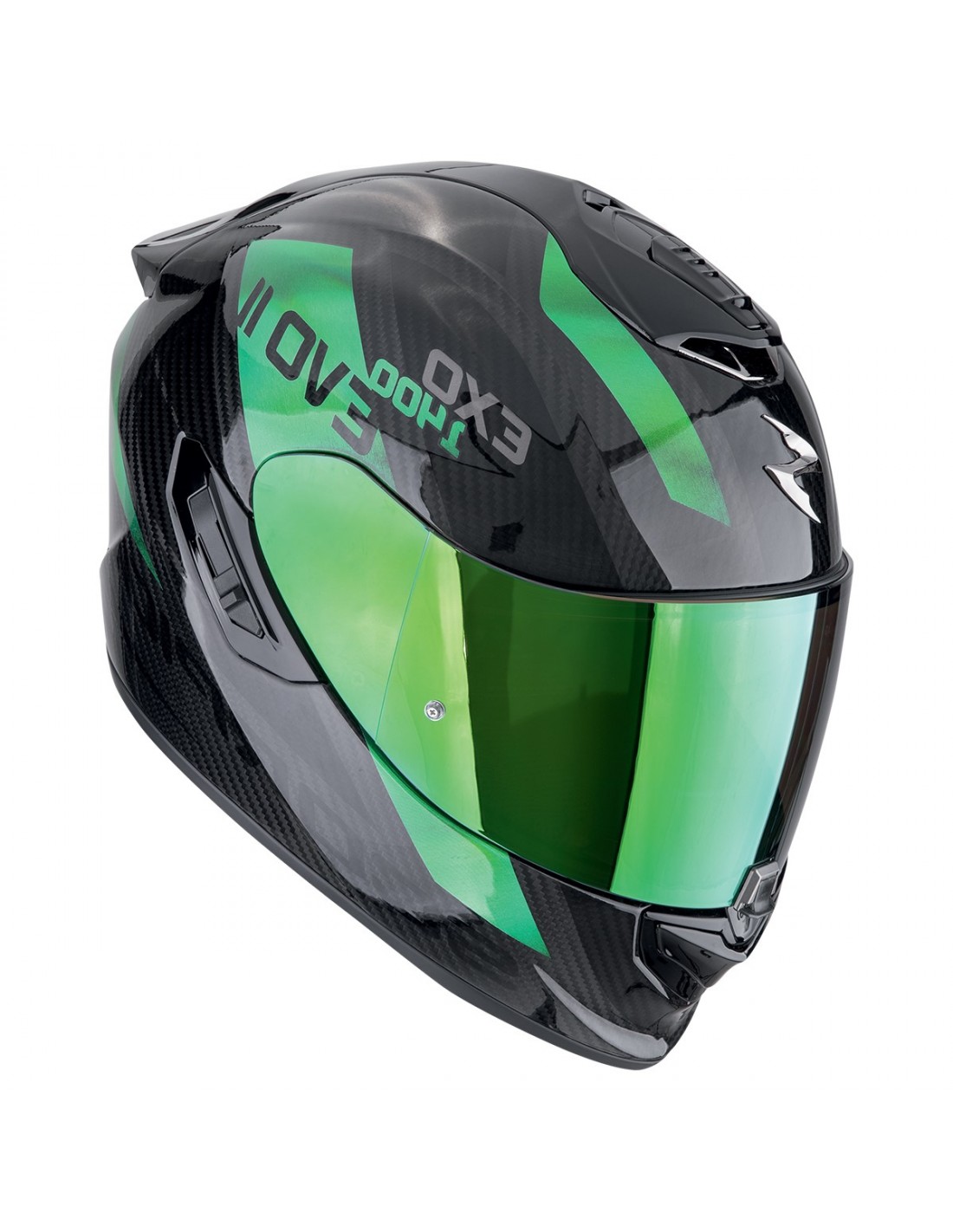 CASCO SCORPION EXO-1400 EVO II CARBON AIR PLATTED