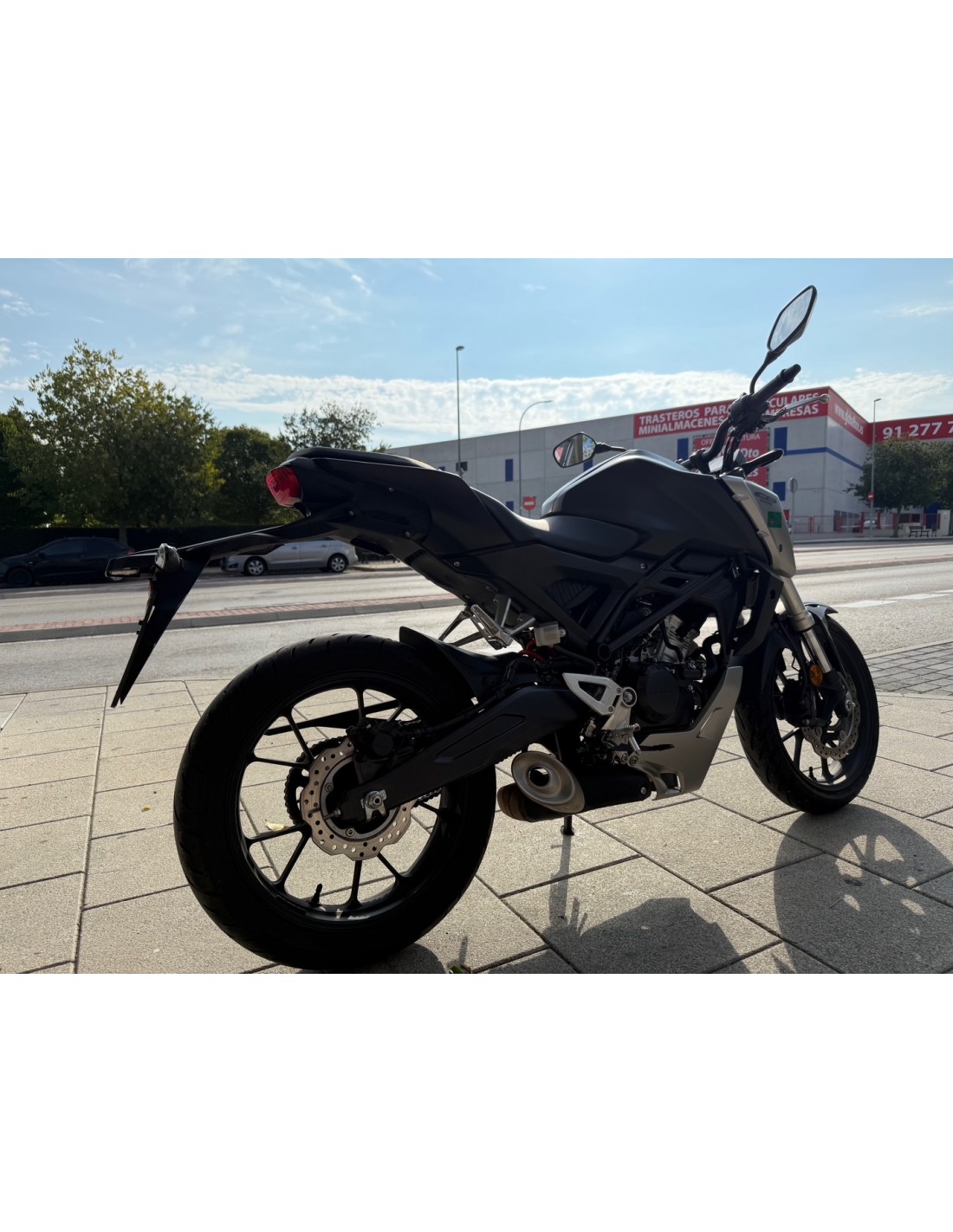 HONDA CB 125 R AÑO 2019 CON 8.106 KM.