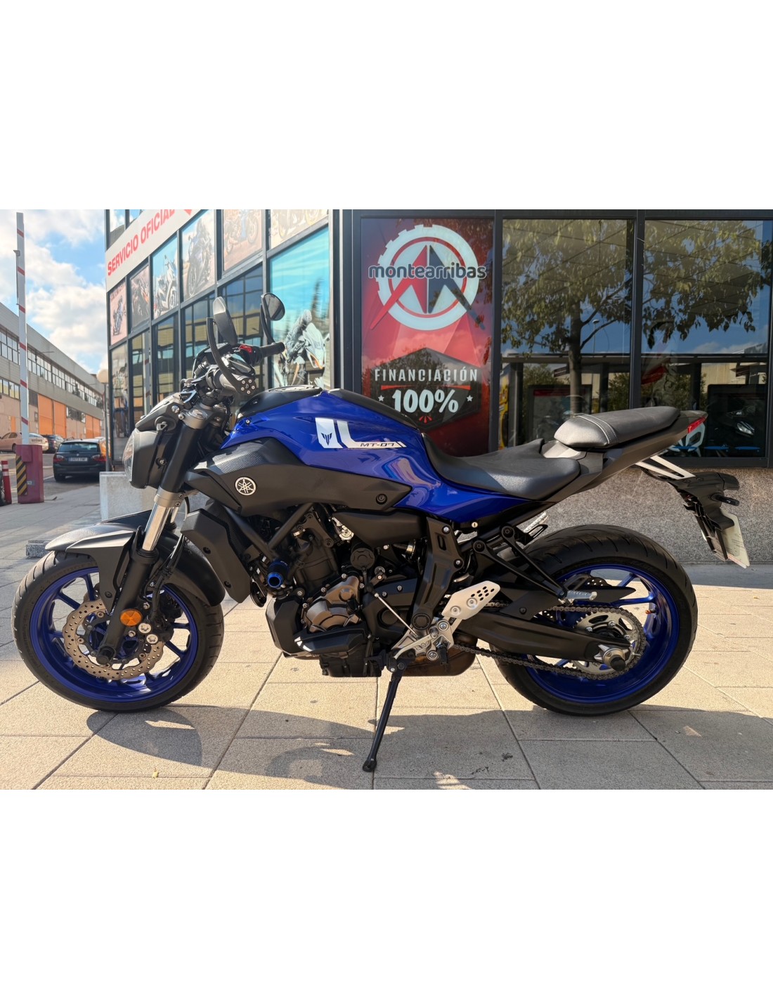 YAMAHA MT-07 AÑO 2017 CON 12.188 KM.