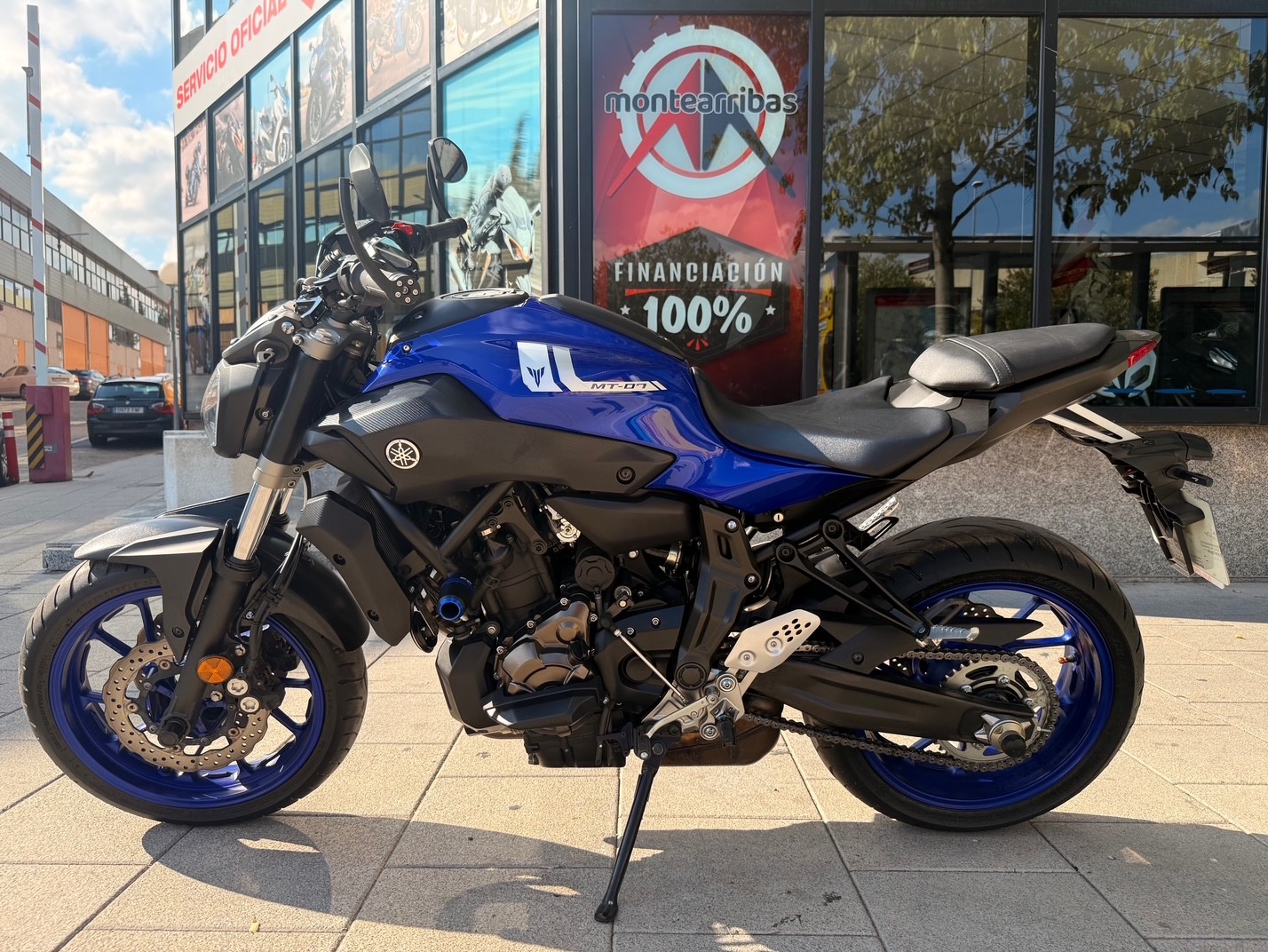 YAMAHA MT-07 AÑO 2017 CON 12.188 KM.