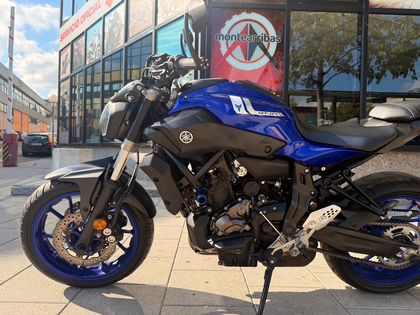 YAMAHA MT-07 AÑO 2017 CON 12.188 KM.