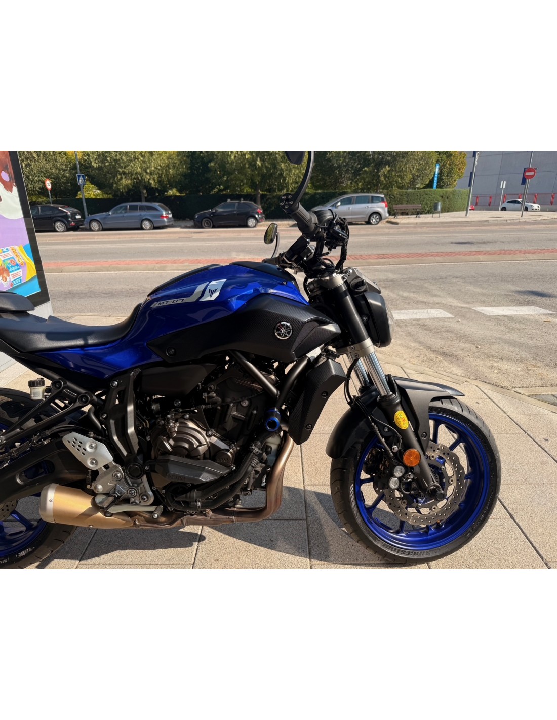 YAMAHA MT-07 AÑO 2017 CON 12.188 KM.