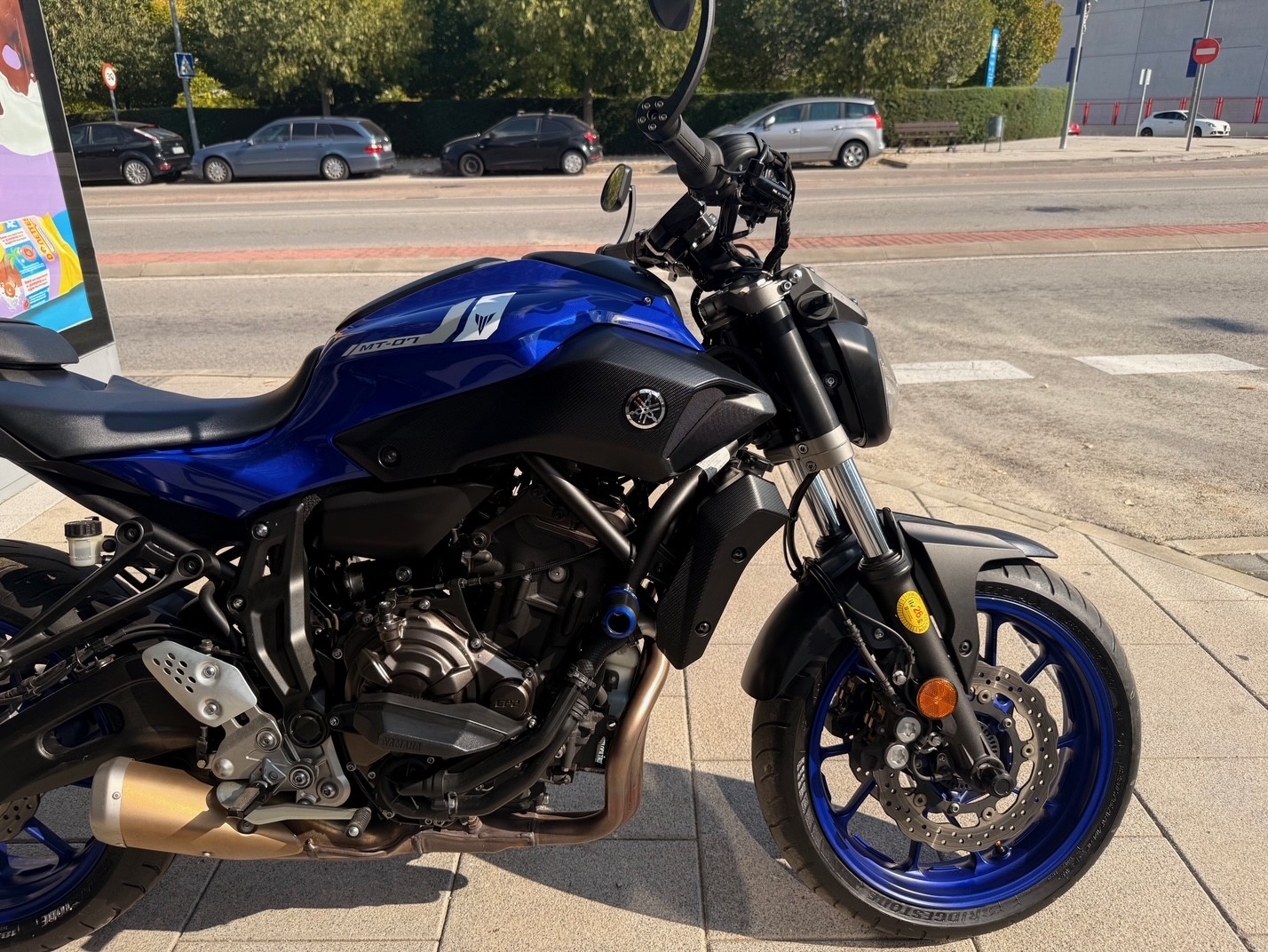 YAMAHA MT-07 AÑO 2017 CON 12.188 KM.