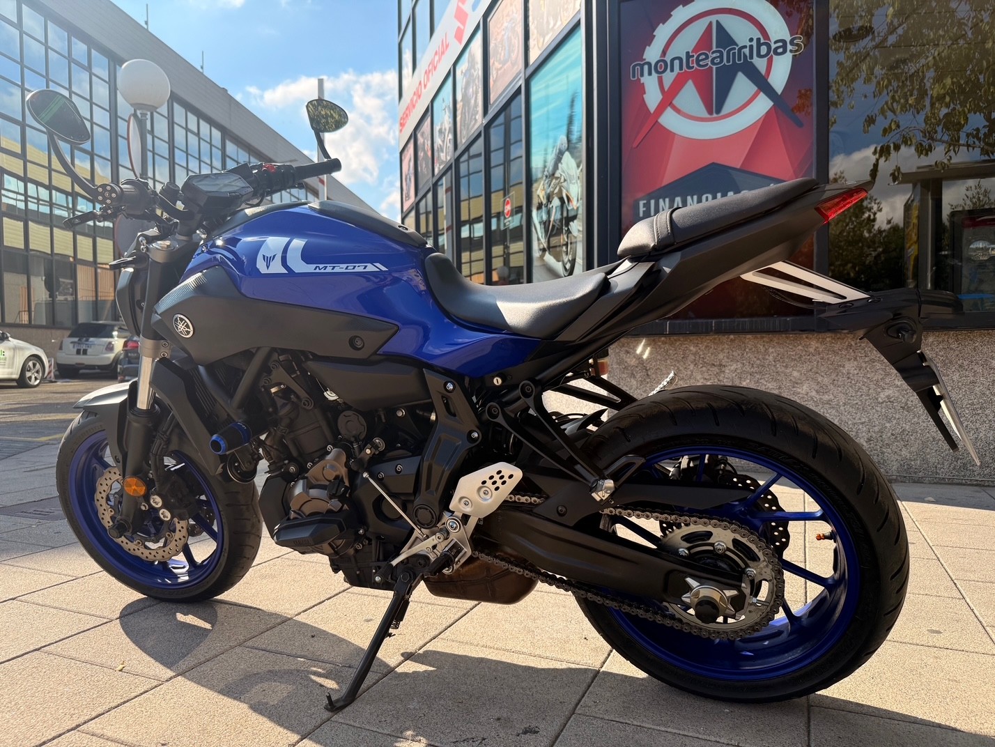 YAMAHA MT-07 AÑO 2017 CON 12.188 KM.