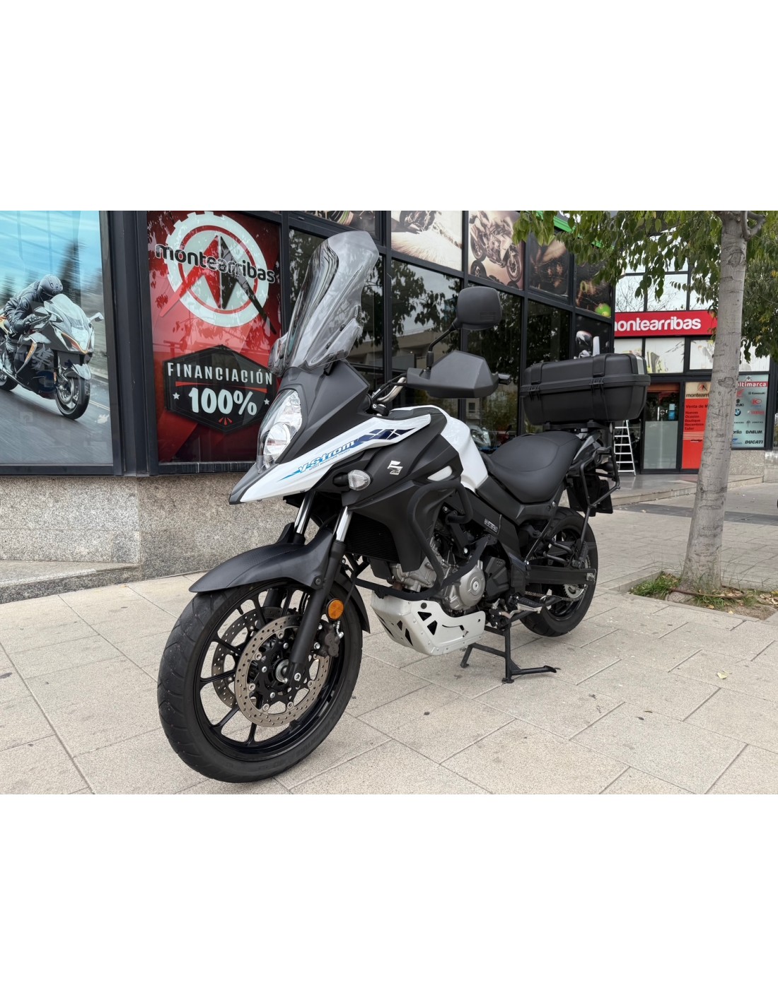 SUZUKI V-STROM 650 AÑO 2021 CON 13.356 KM.