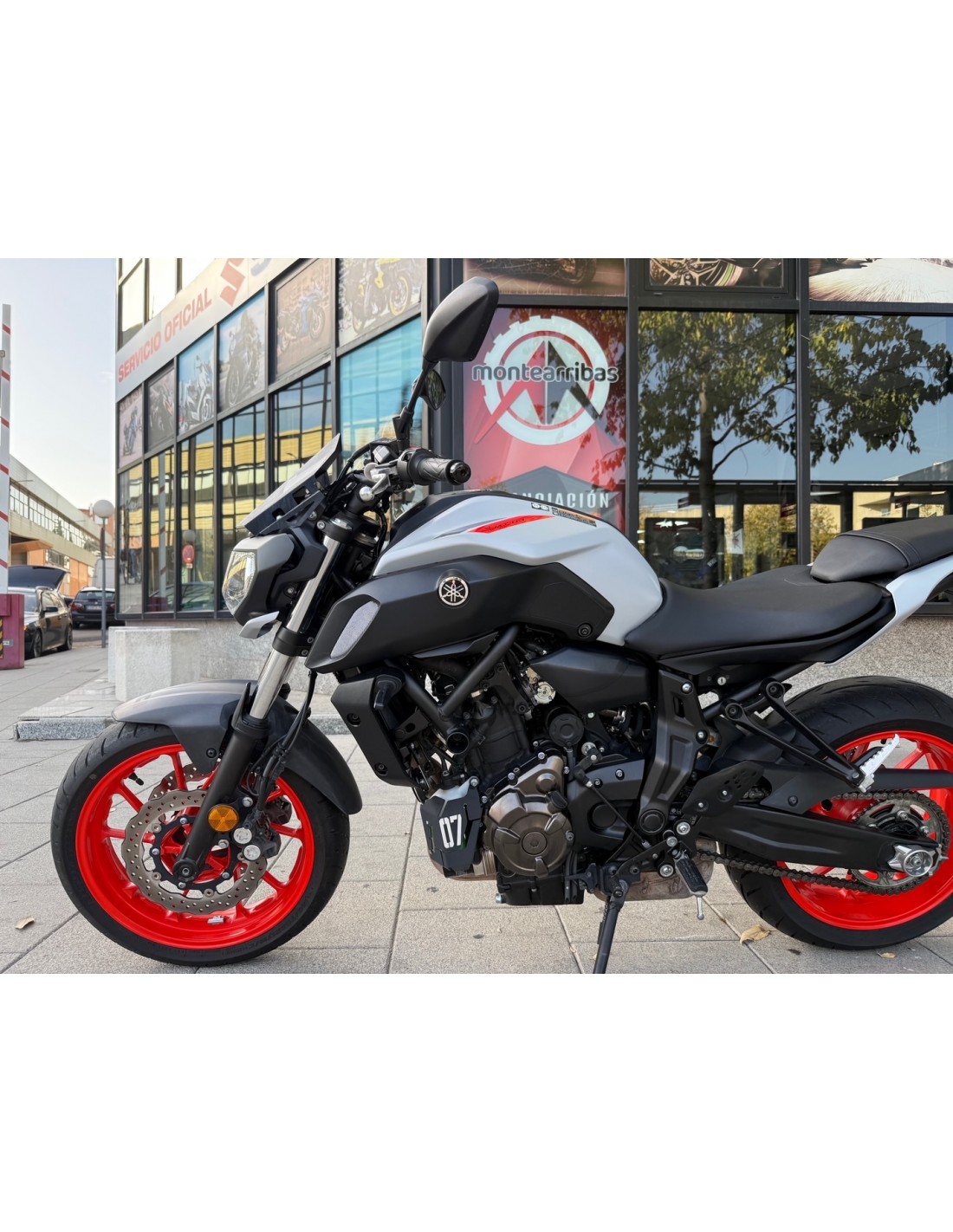 YAMAHA MT-07 ABS AÑO 2019 CON 22.136 KM.