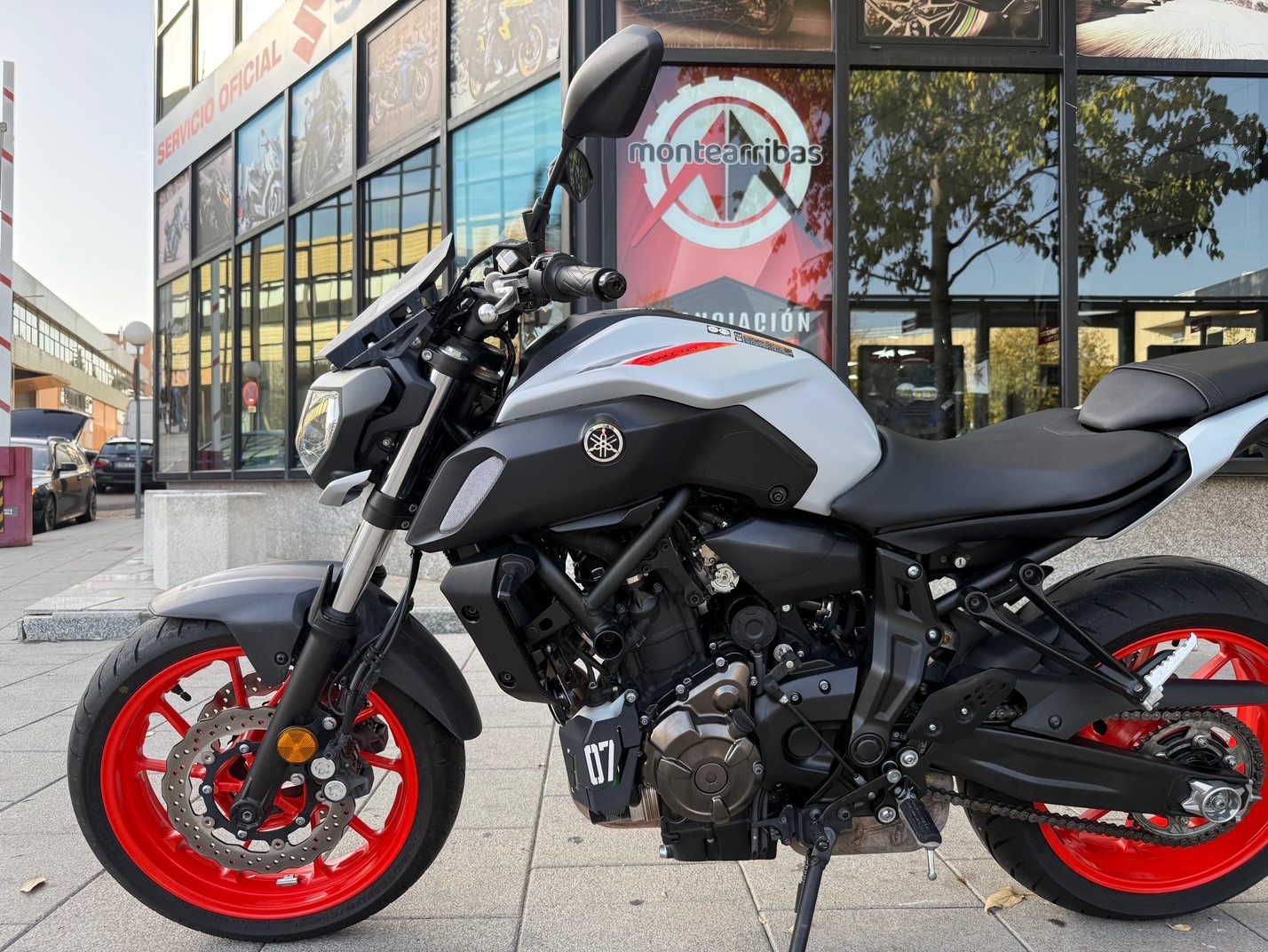 YAMAHA MT-07 ABS AÑO 2019 CON 22.136 KM.