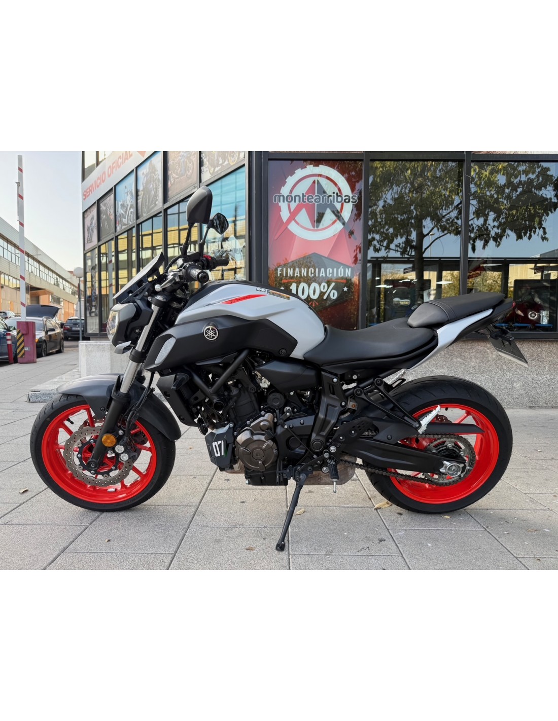 YAMAHA MT-07 ABS AÑO 2019 CON 22.136 KM.