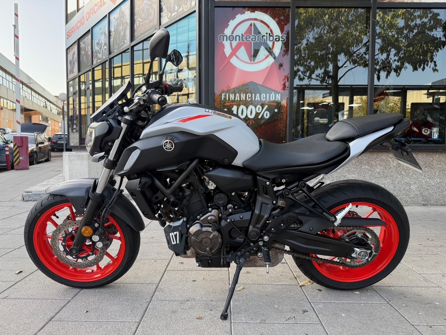 YAMAHA MT-07 ABS AÑO 2019 CON 22.136 KM.