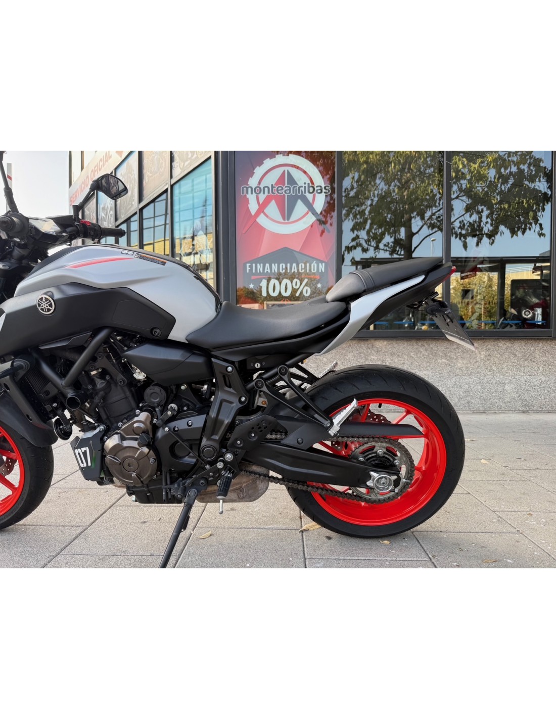 YAMAHA MT-07 ABS AÑO 2019 CON 22.136 KM.