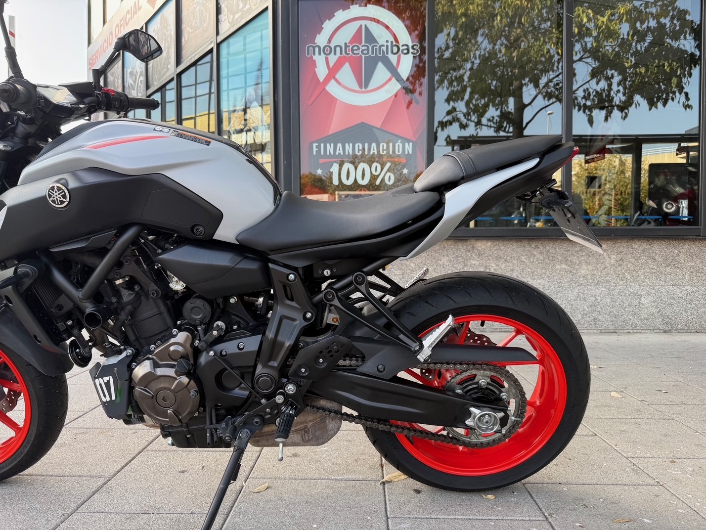 YAMAHA MT-07 ABS AÑO 2019 CON 22.136 KM.