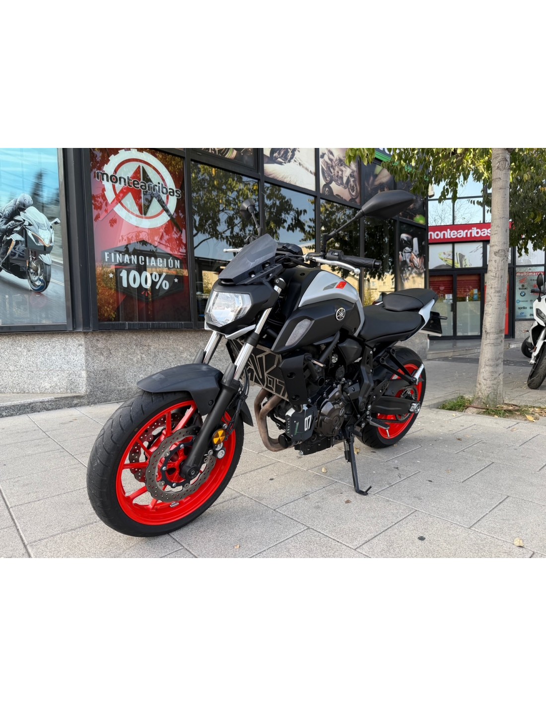 YAMAHA MT-07 ABS AÑO 2019 CON 22.136 KM.