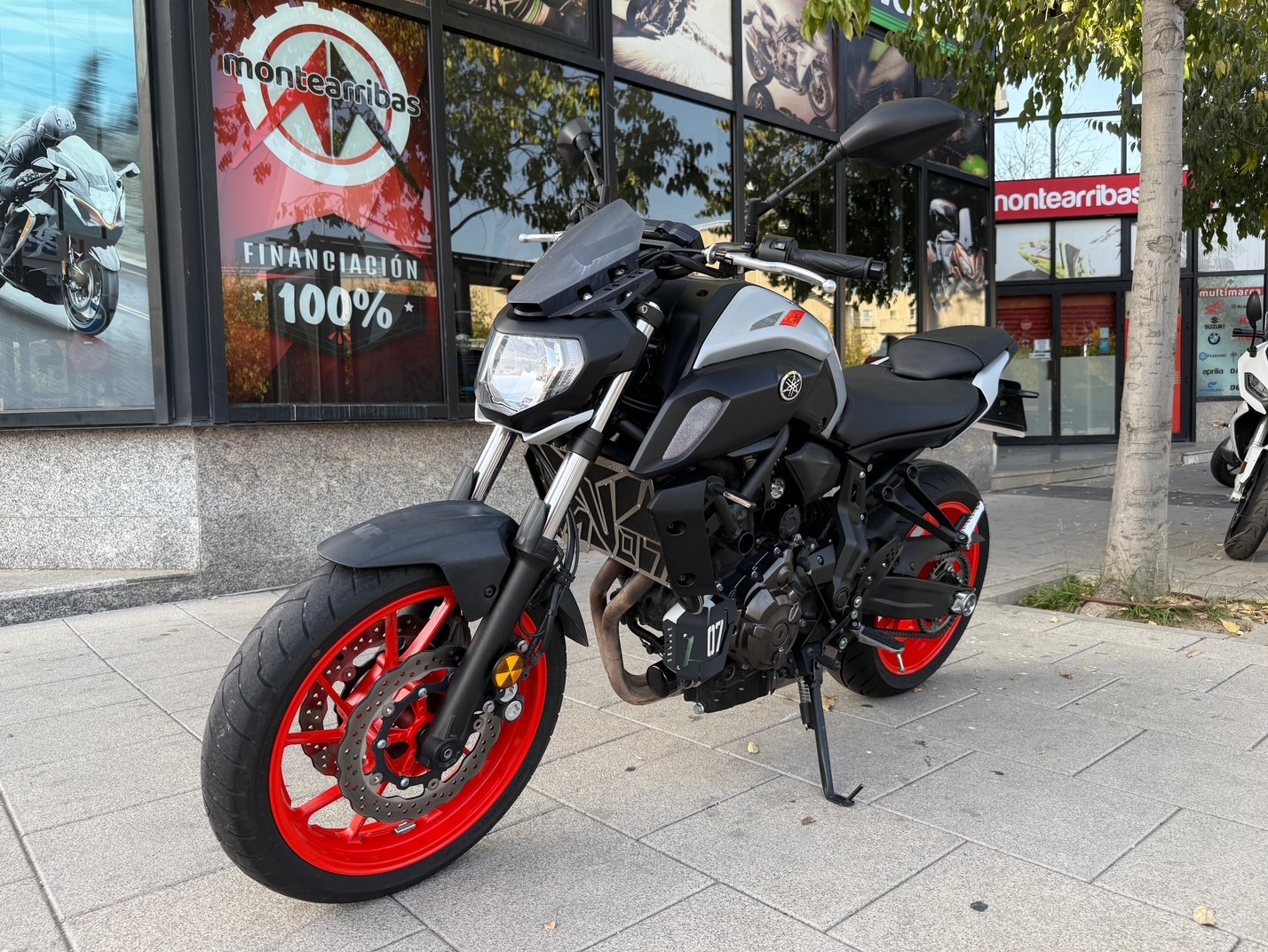 YAMAHA MT-07 ABS AÑO 2019 CON 22.136 KM.