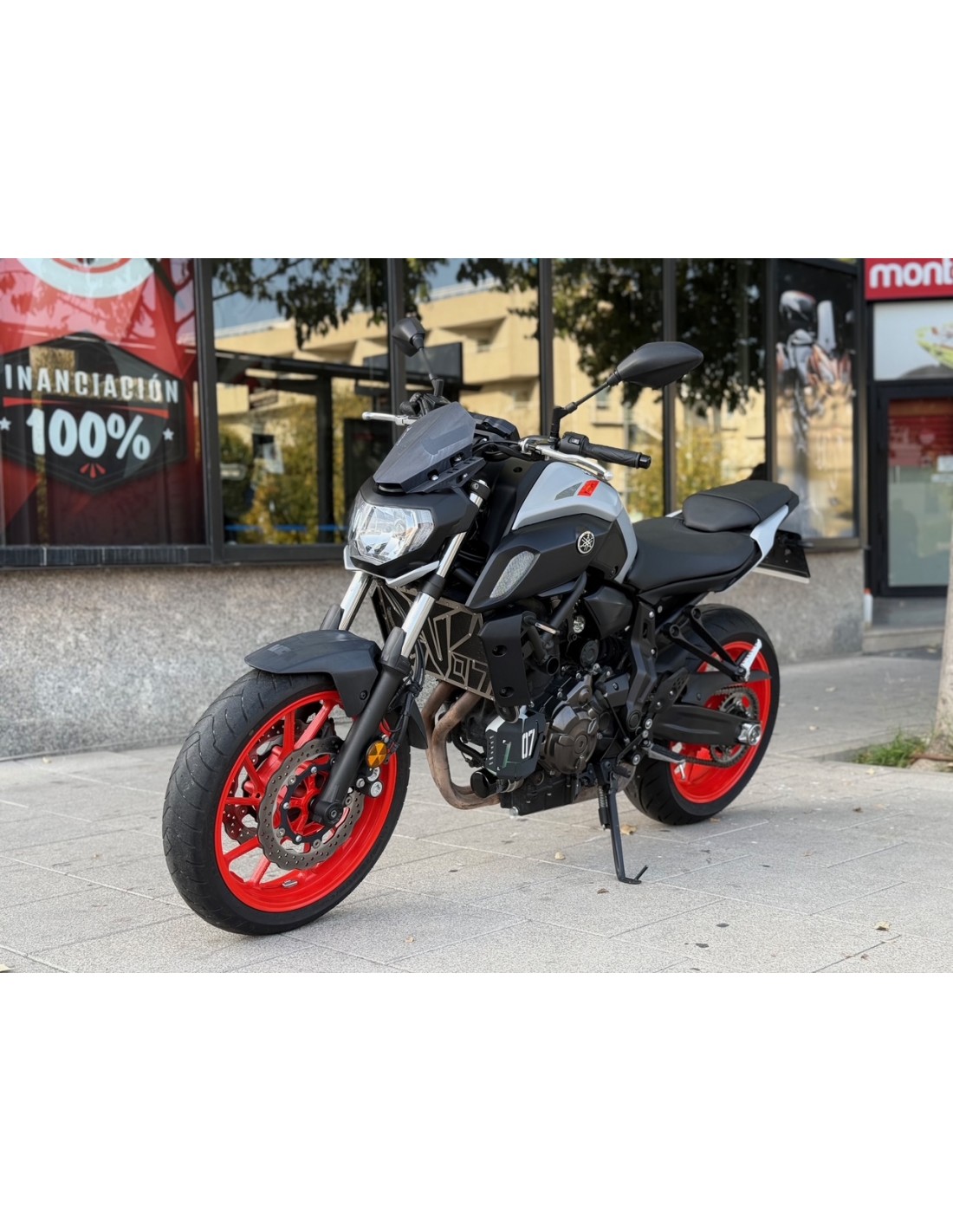 YAMAHA MT-07 ABS AÑO 2019 CON 22.136 KM.