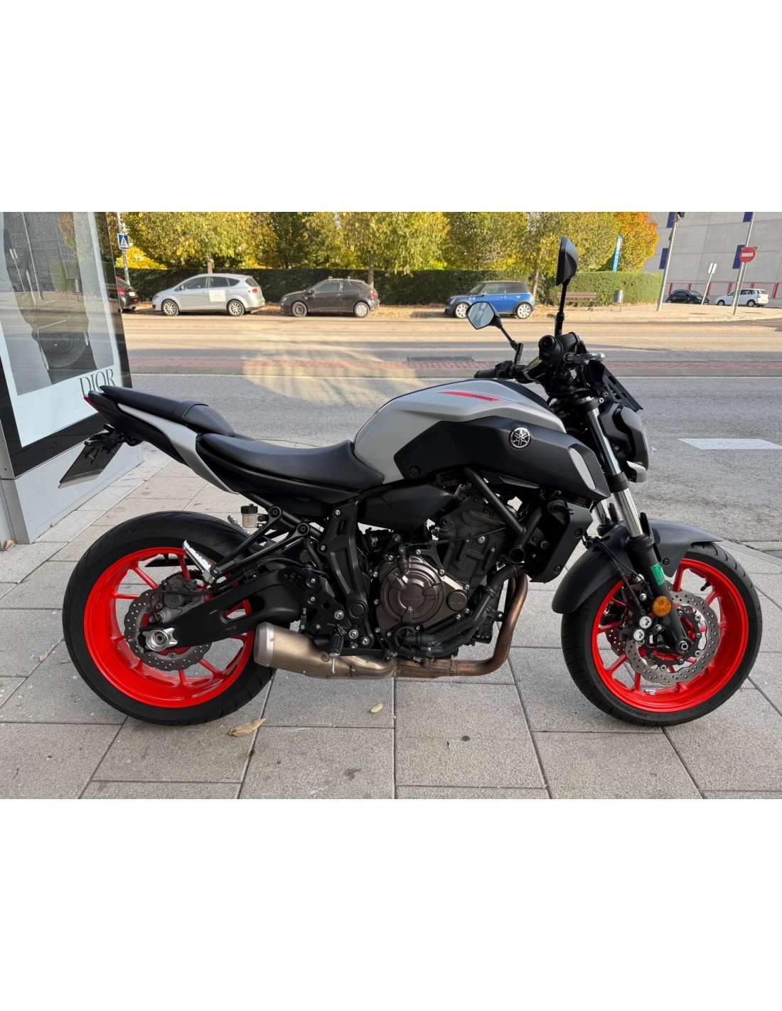 YAMAHA MT-07 ABS AÑO 2019 CON 22.136 KM.