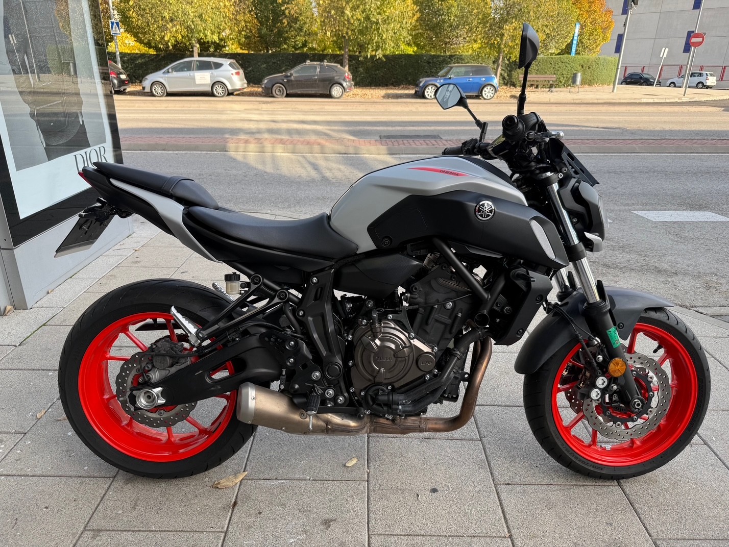 YAMAHA MT-07 ABS AÑO 2019 CON 22.136 KM.