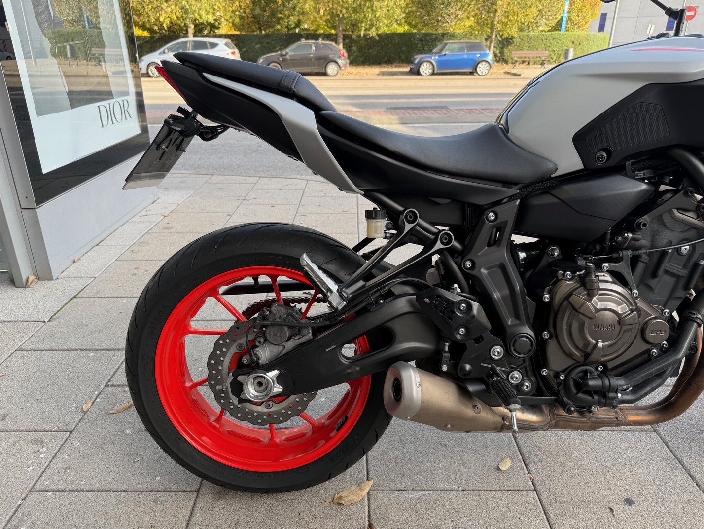 YAMAHA MT-07 ABS AÑO 2019 CON 22.136 KM.