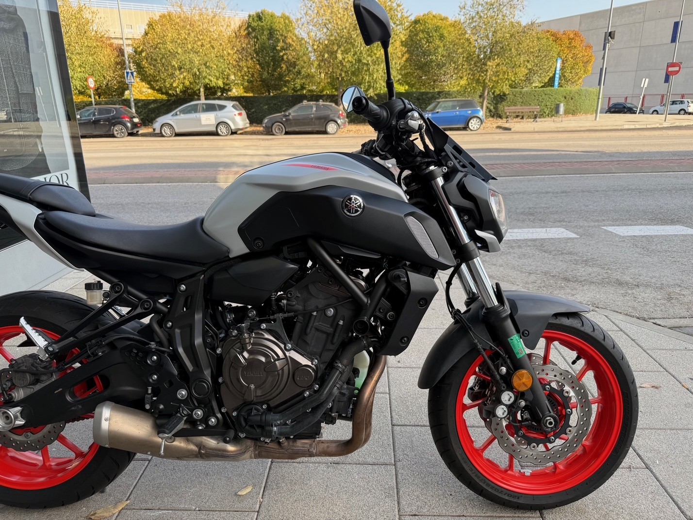 YAMAHA MT-07 ABS AÑO 2019 CON 22.136 KM.