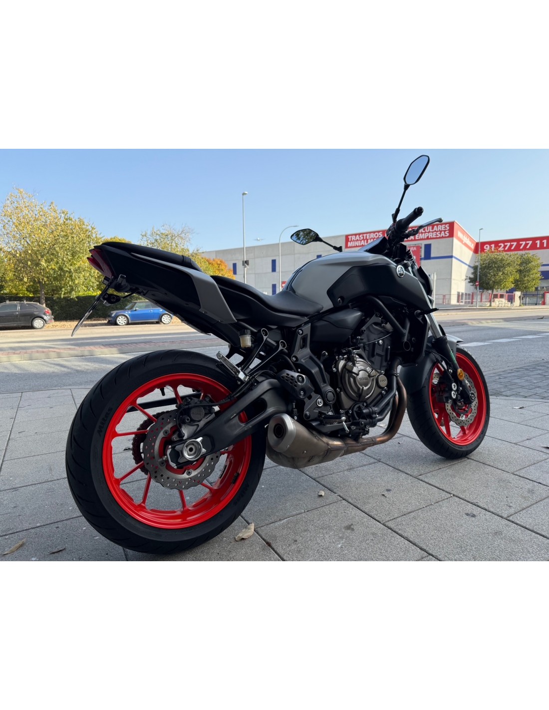 YAMAHA MT-07 ABS AÑO 2019 CON 22.136 KM.