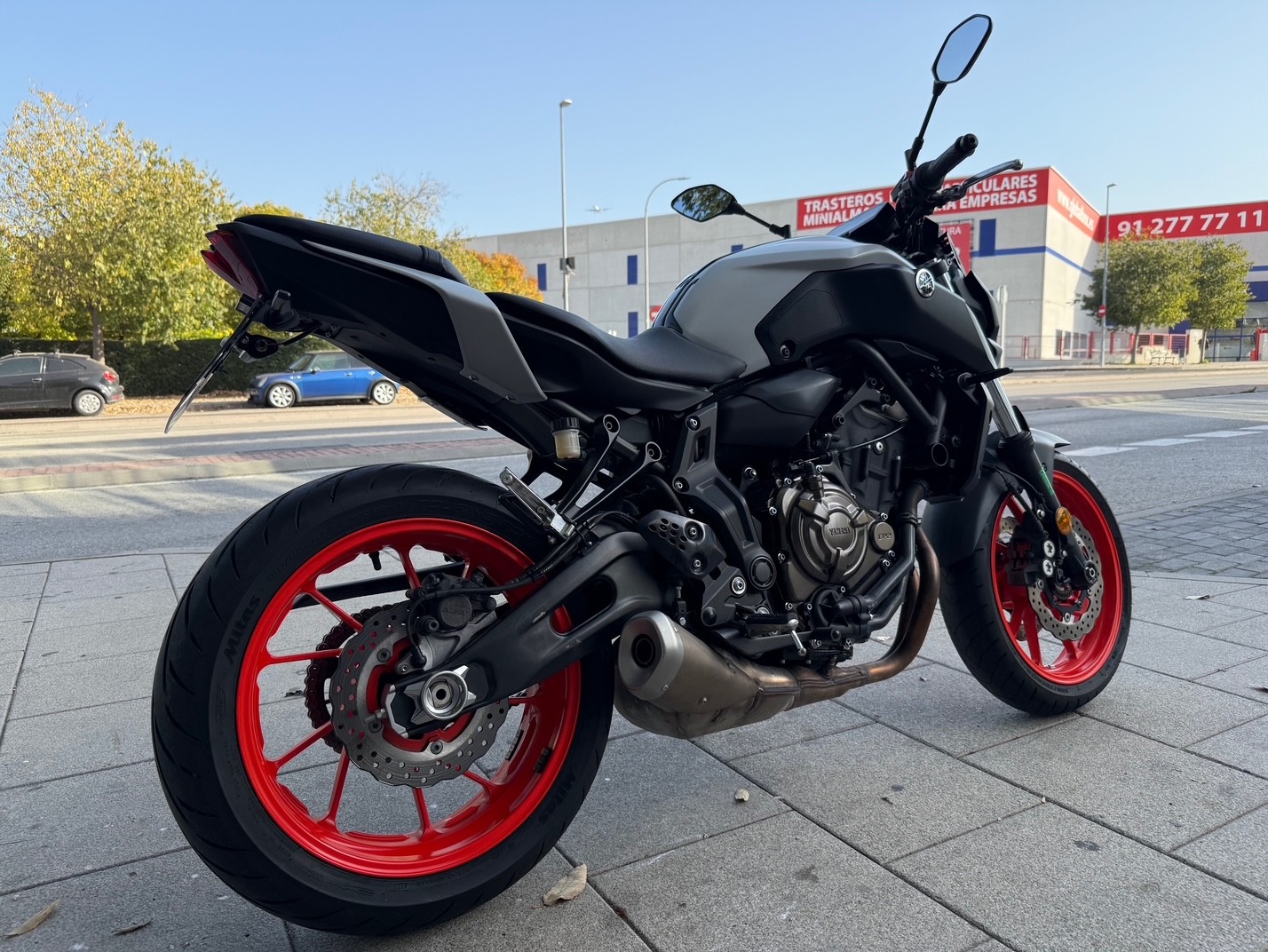 YAMAHA MT-07 ABS AÑO 2019 CON 22.136 KM.