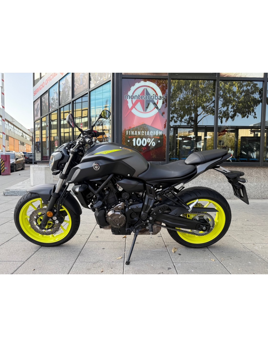 YAMAHA MT-07 ABS AÑO 2018 CON 17.596 KM.