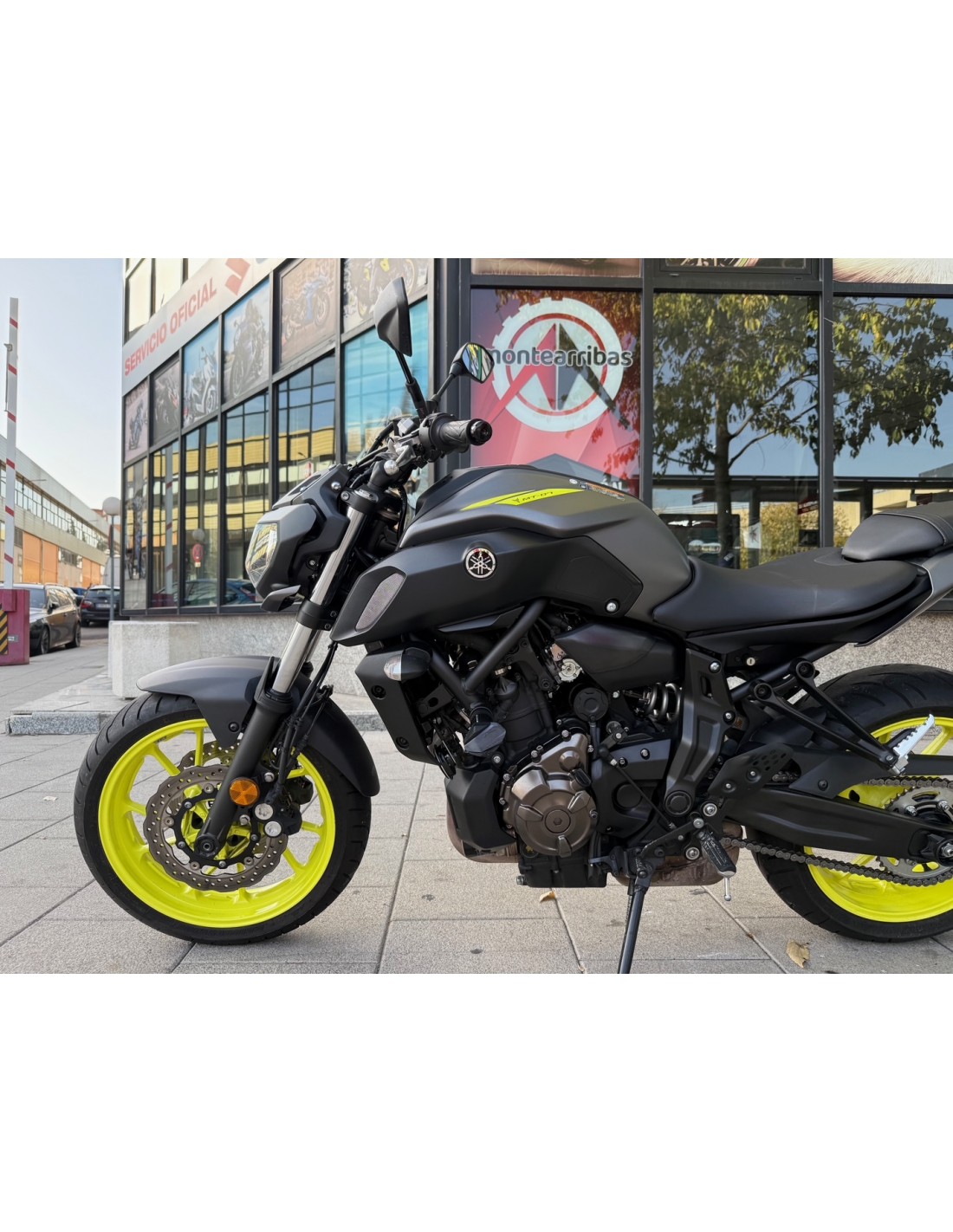 YAMAHA MT-07 ABS AÑO 2018 CON 17.596 KM.