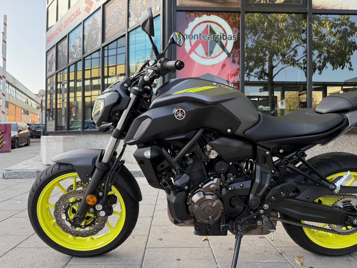 YAMAHA MT-07 ABS AÑO 2018 CON 17.596 KM.