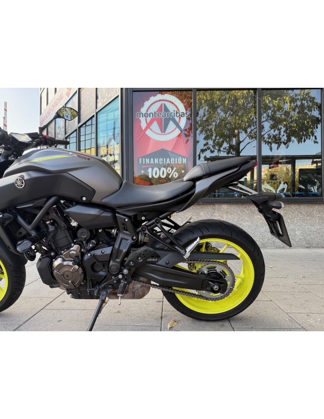 YAMAHA MT-07 ABS AÑO 2018 CON 17.596 KM.