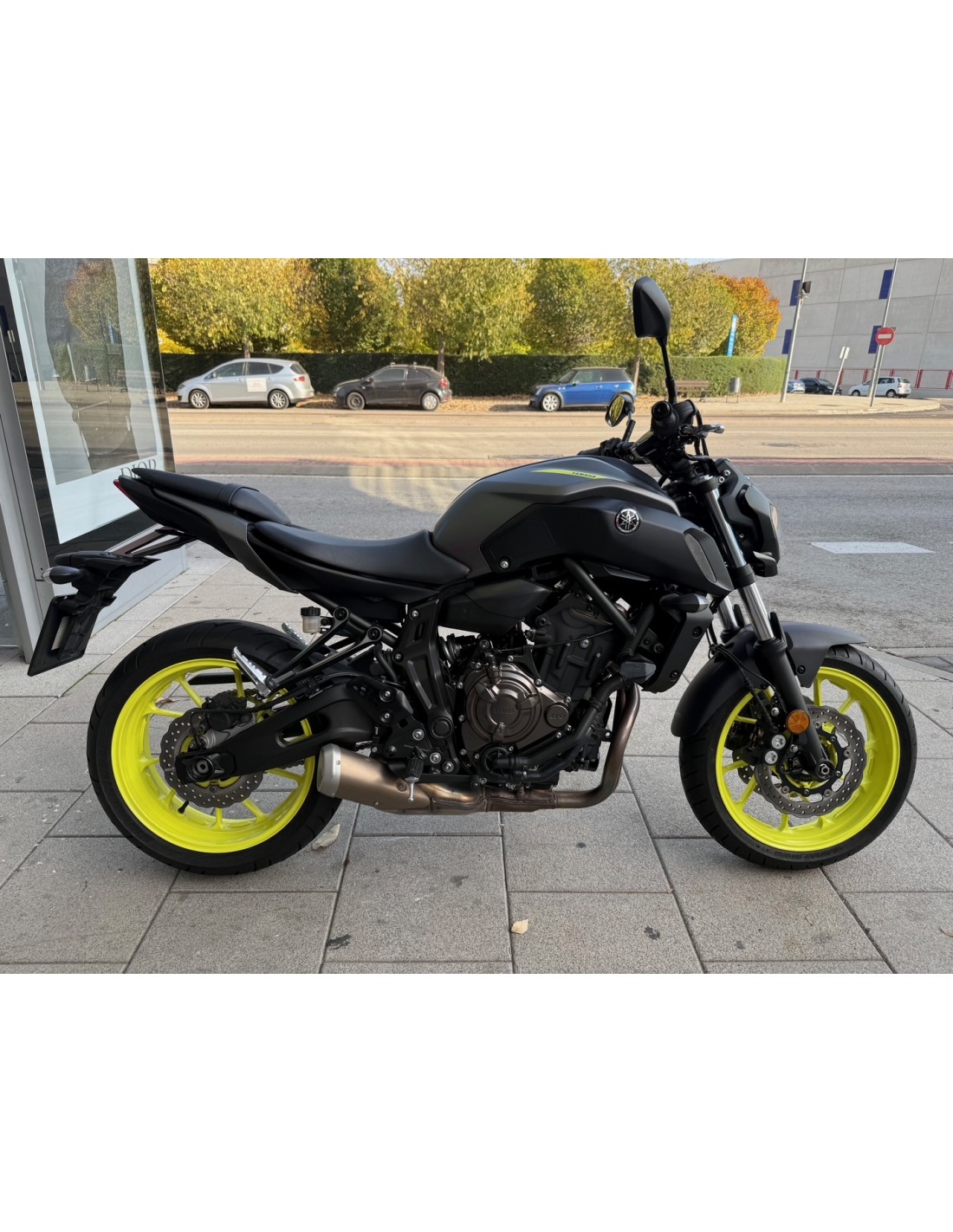 YAMAHA MT-07 ABS AÑO 2018 CON 17.596 KM.