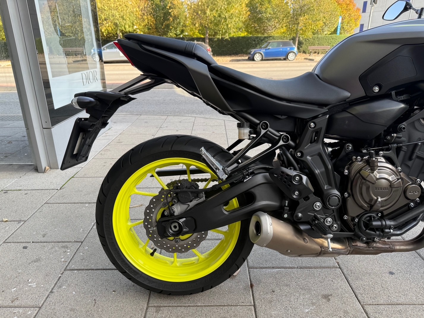 YAMAHA MT-07 ABS AÑO 2018 CON 17.596 KM.