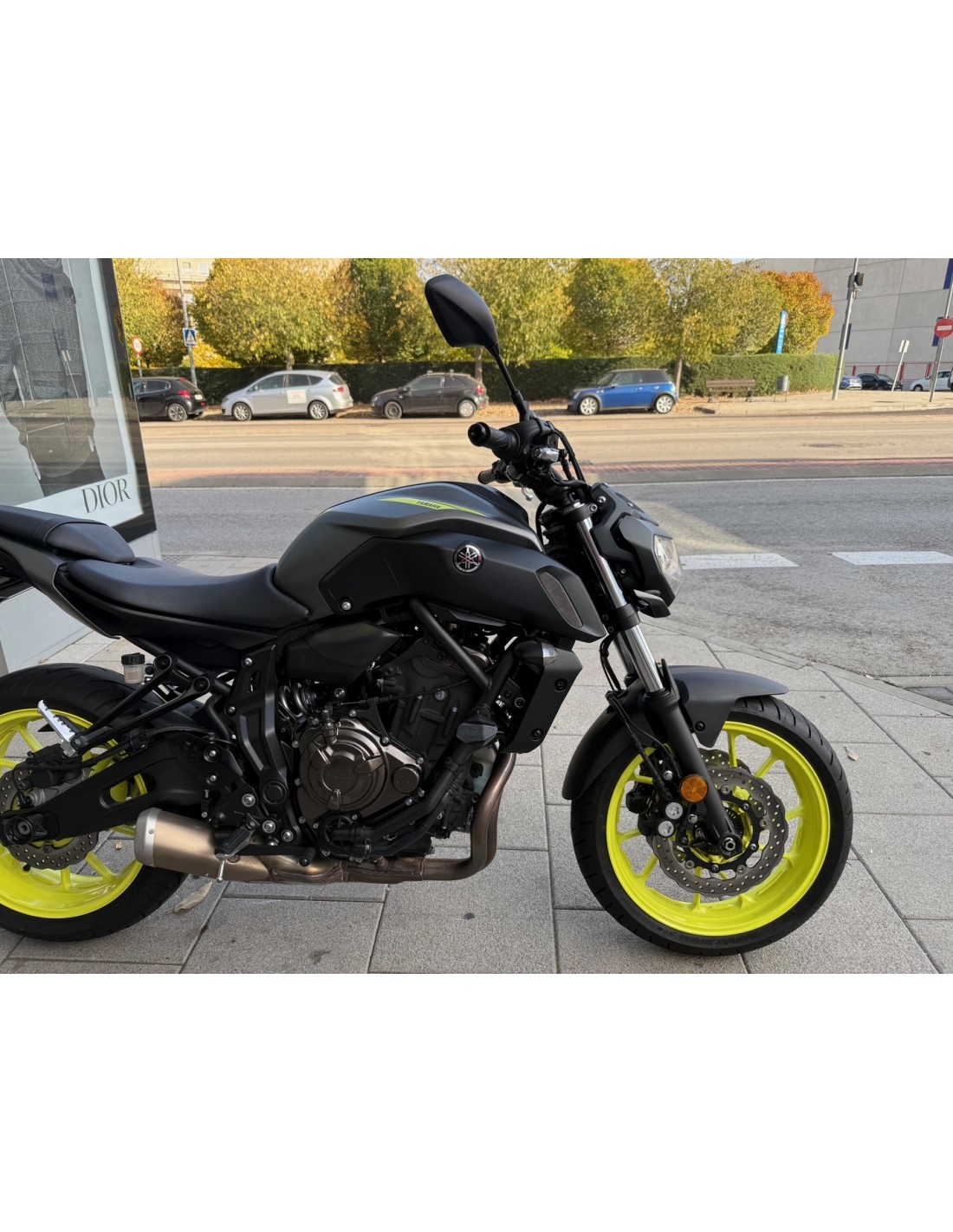 YAMAHA MT-07 ABS AÑO 2018 CON 17.596 KM.