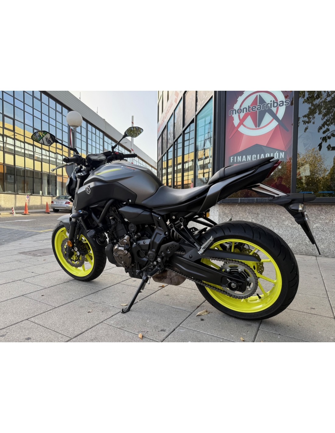 YAMAHA MT-07 ABS AÑO 2018 CON 17.596 KM.