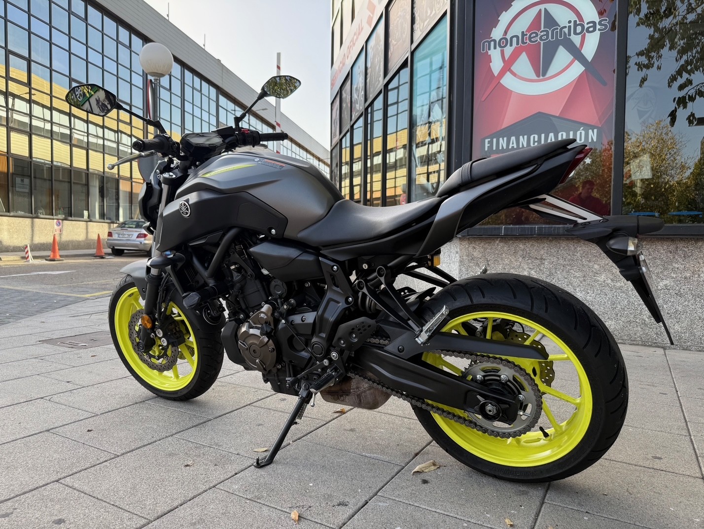 YAMAHA MT-07 ABS AÑO 2018 CON 17.596 KM.