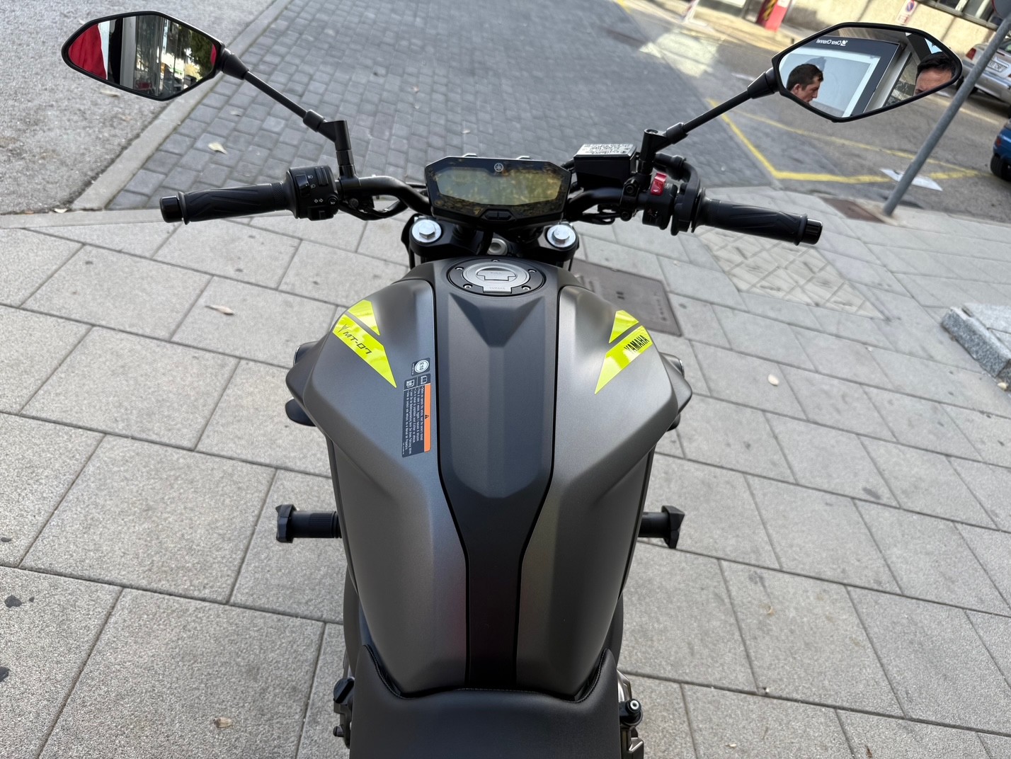 YAMAHA MT-07 ABS AÑO 2018 CON 17.596 KM.