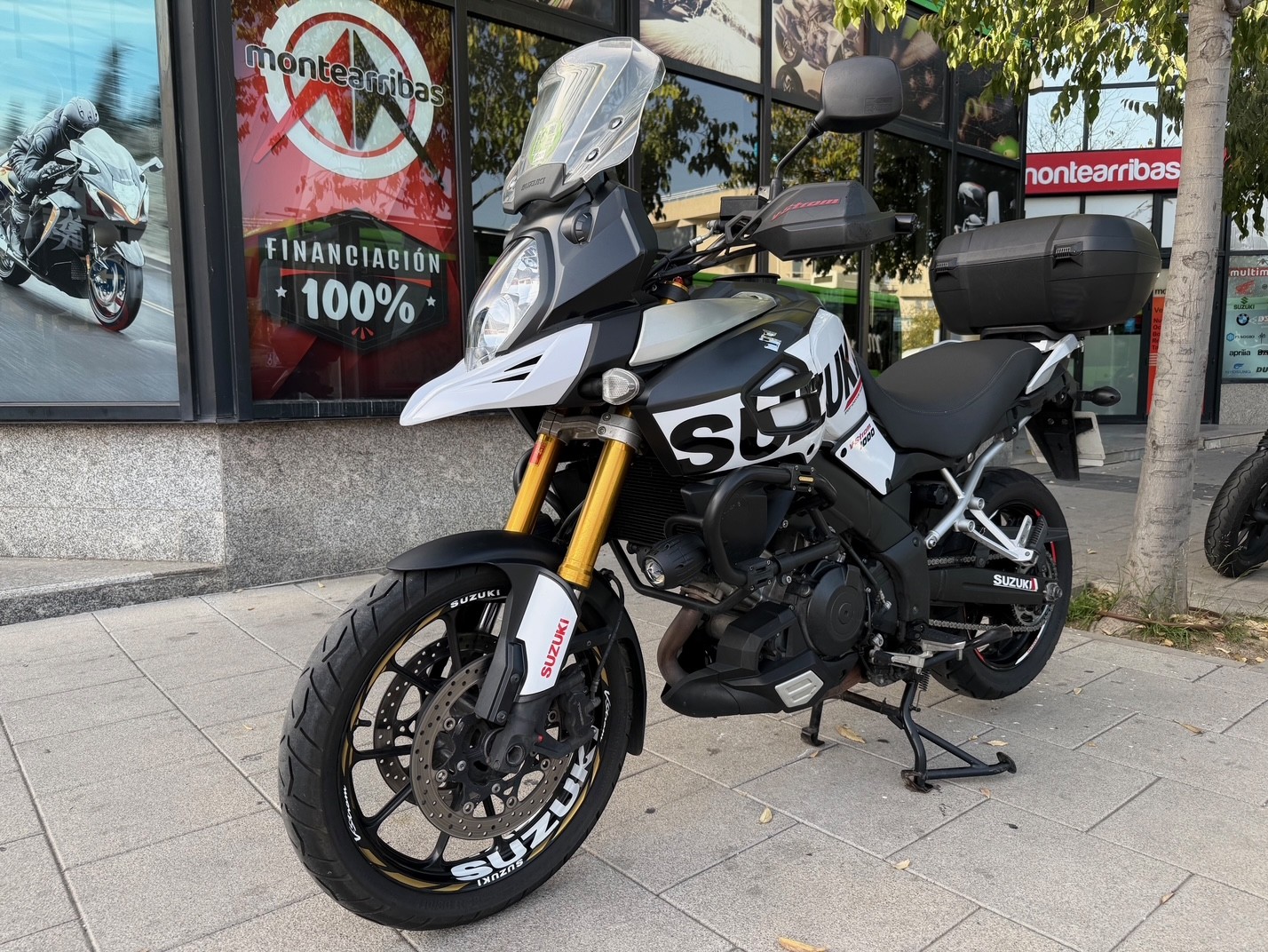 SUZUKI V-STROM 1000 AÑO 2016 CON...