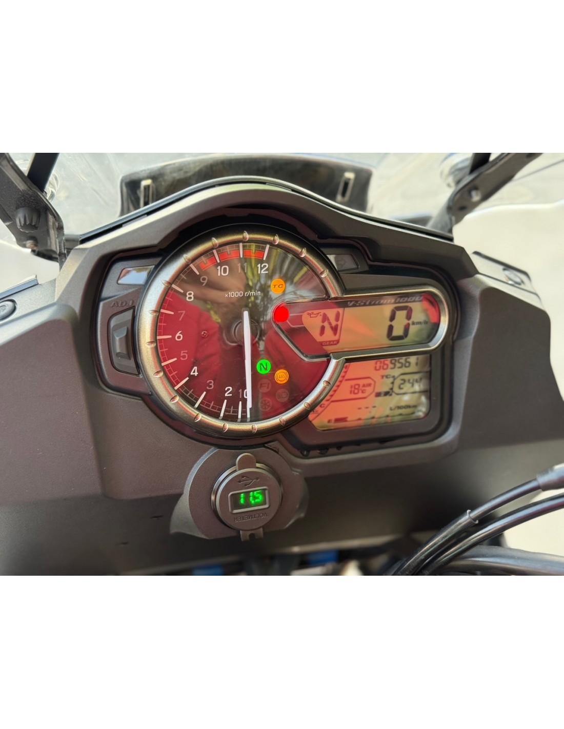 SUZUKI V-STROM 1000 AÑO 2016 CON 69.560 KM.